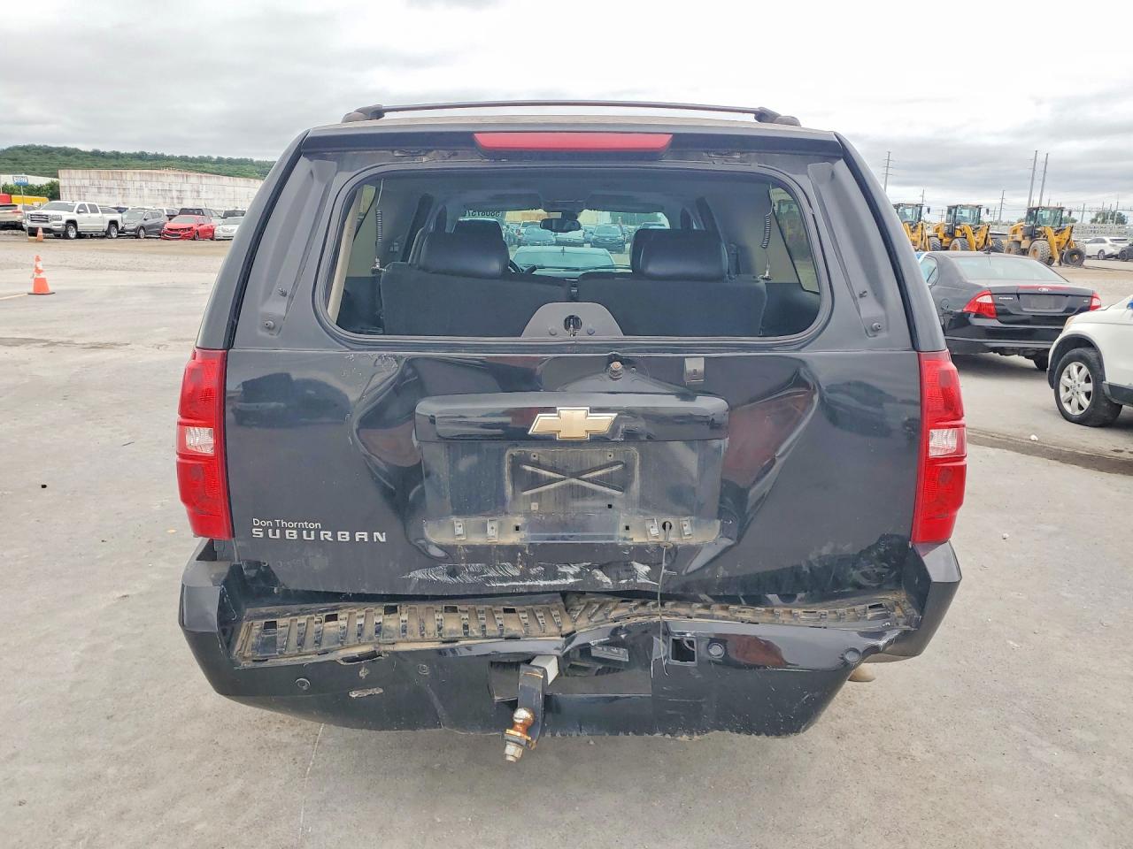 2007 Chevrolet Suburban K1500 Black vin: 3GNFK16347G129352