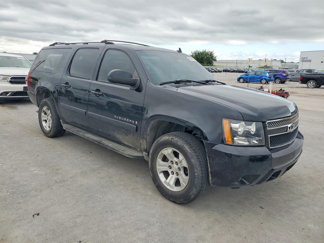 2007 Chevrolet Suburban K1500 Black vin: 3GNFK16347G129352