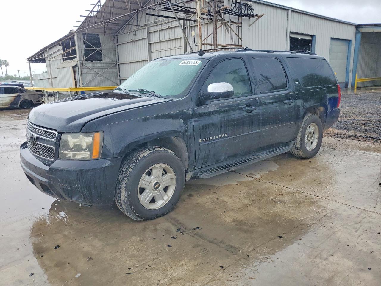 2007 Chevrolet Suburban K1500 Black vin: 3GNFK16347G310774