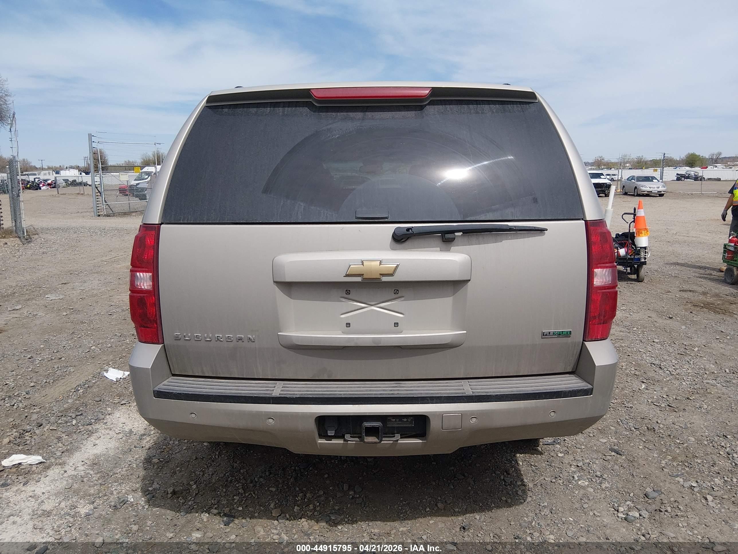 2008 Chevrolet Suburban 1500 Lt Silver vin: 3GNFK16348G249833