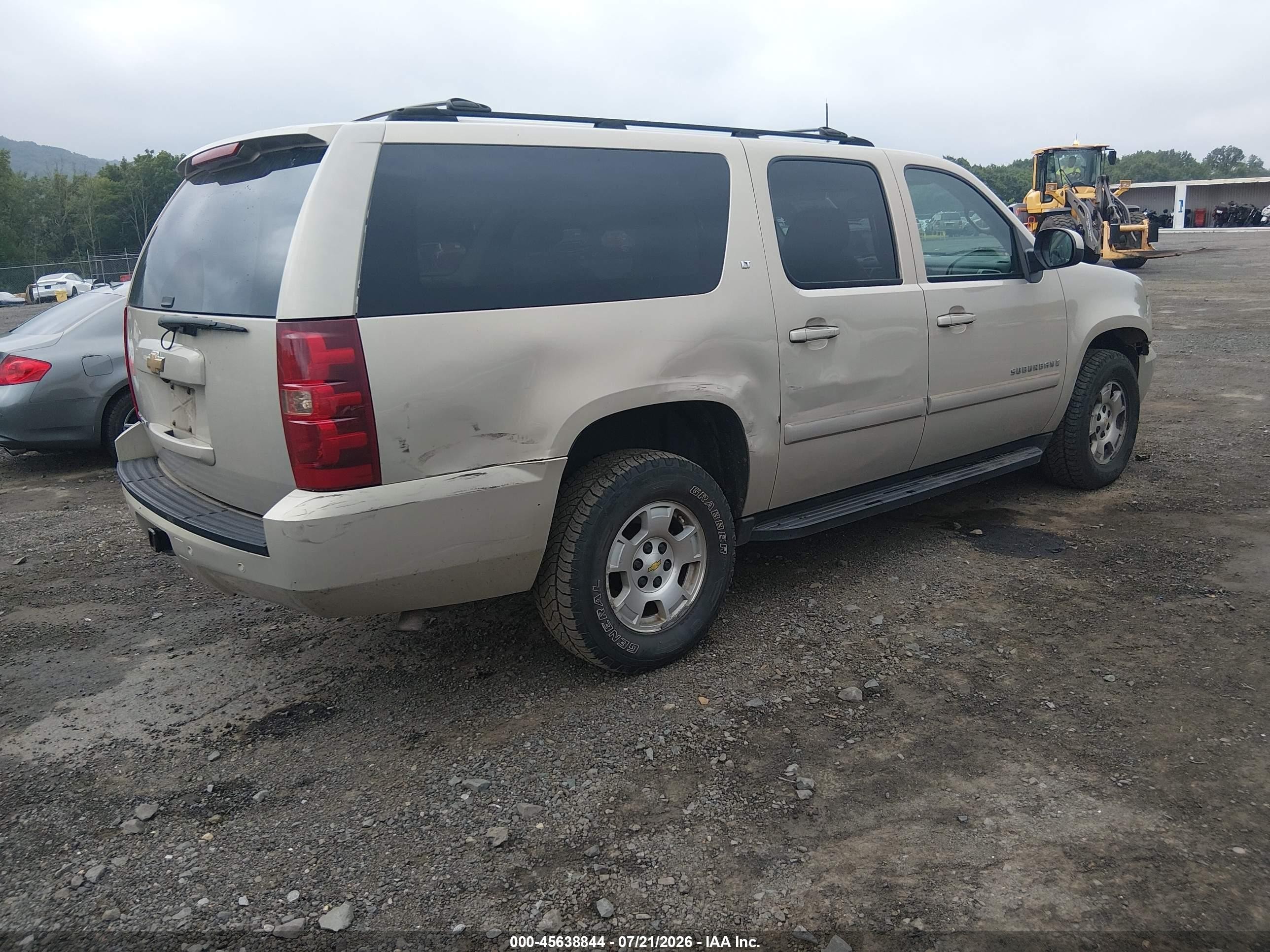2007 Chevrolet Suburban Lt Tan vin: 3GNFK16357G135354