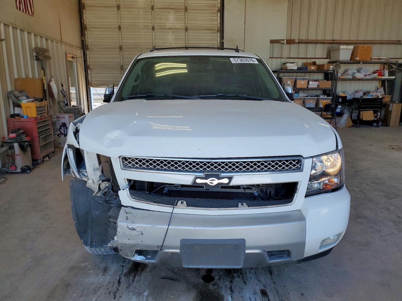 2007 Chevrolet Suburban K1500 Белый vin: 3GNFK16357G285237