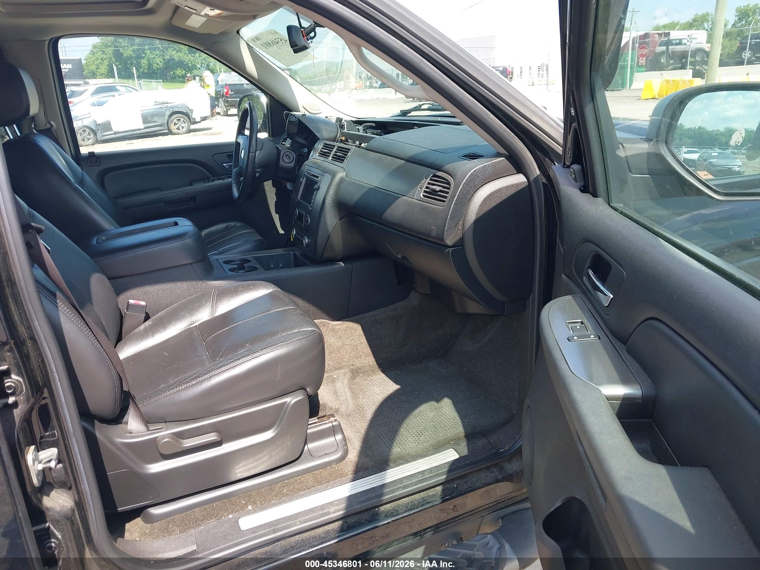 2007 Chevrolet Suburban Lt Black vin: 3GNFK16367G304345