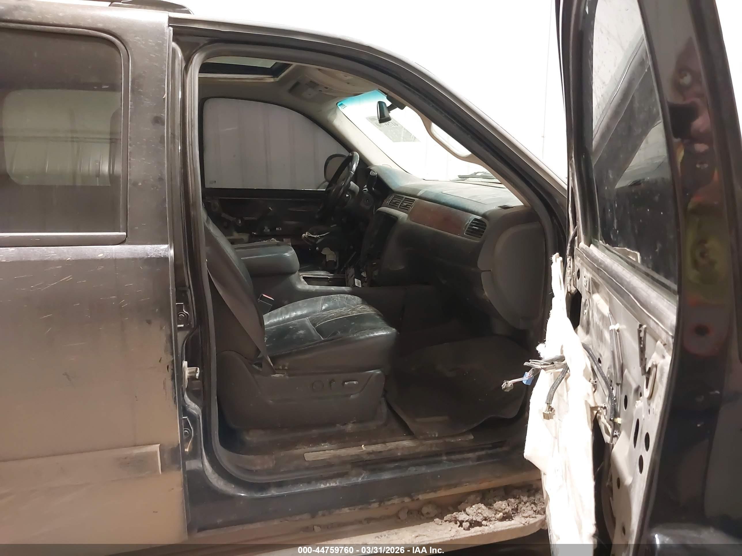 2007 Chevrolet Suburban 1500 Ltz Black vin: 3GNFK16367G314258