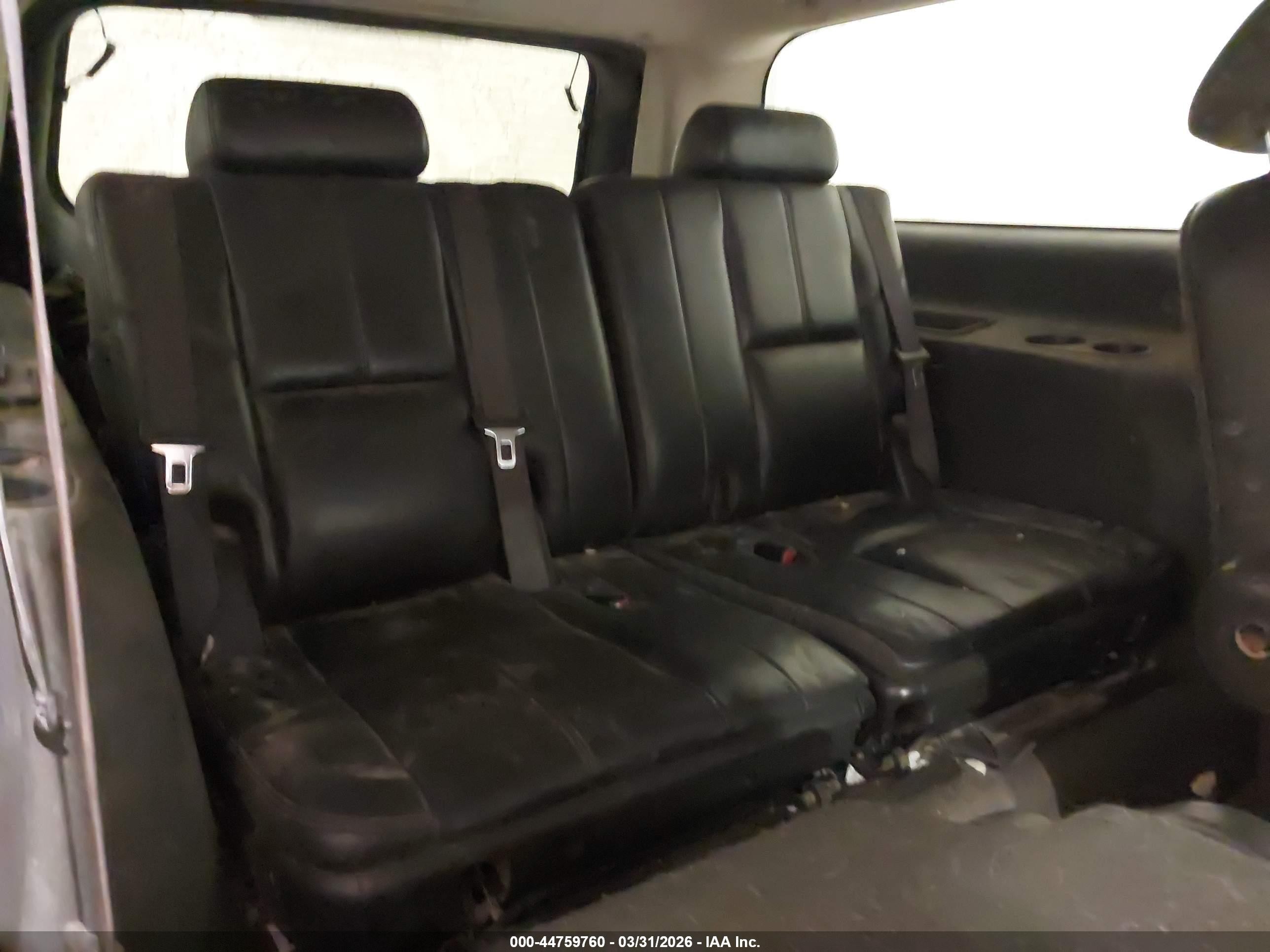 2007 Chevrolet Suburban 1500 Ltz Black vin: 3GNFK16367G314258