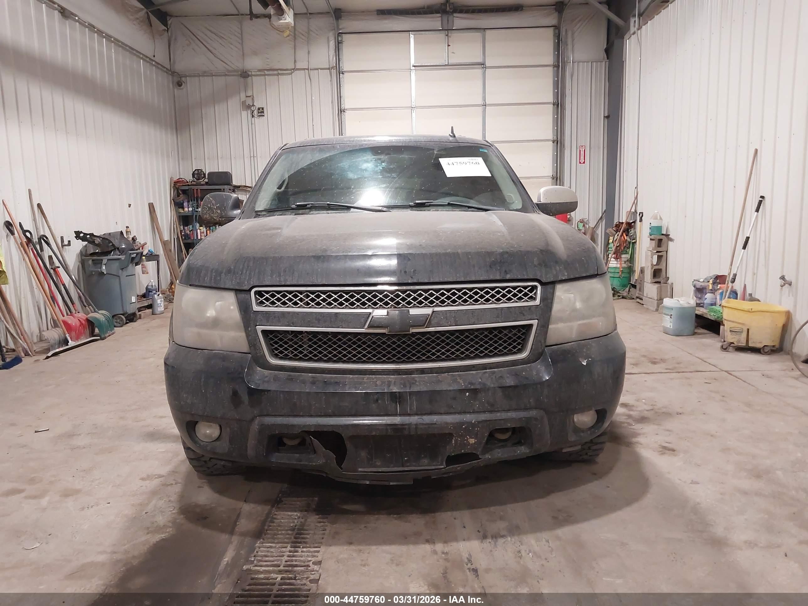 2007 Chevrolet Suburban 1500 Ltz Black vin: 3GNFK16367G314258
