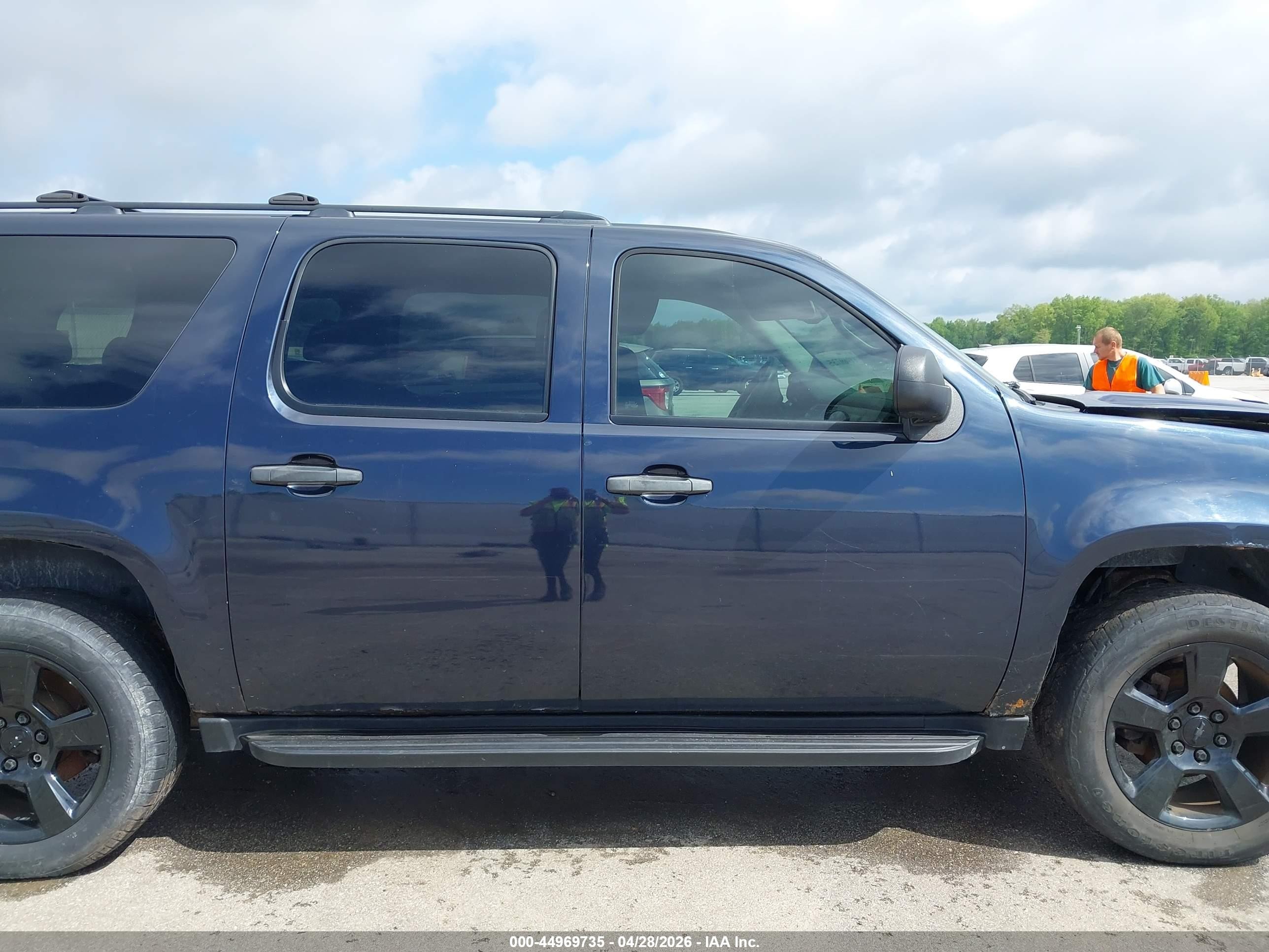 2008 Chevrolet Suburban 1500 Ls/lt/ltz Blue vin: 3GNFK16368G150835