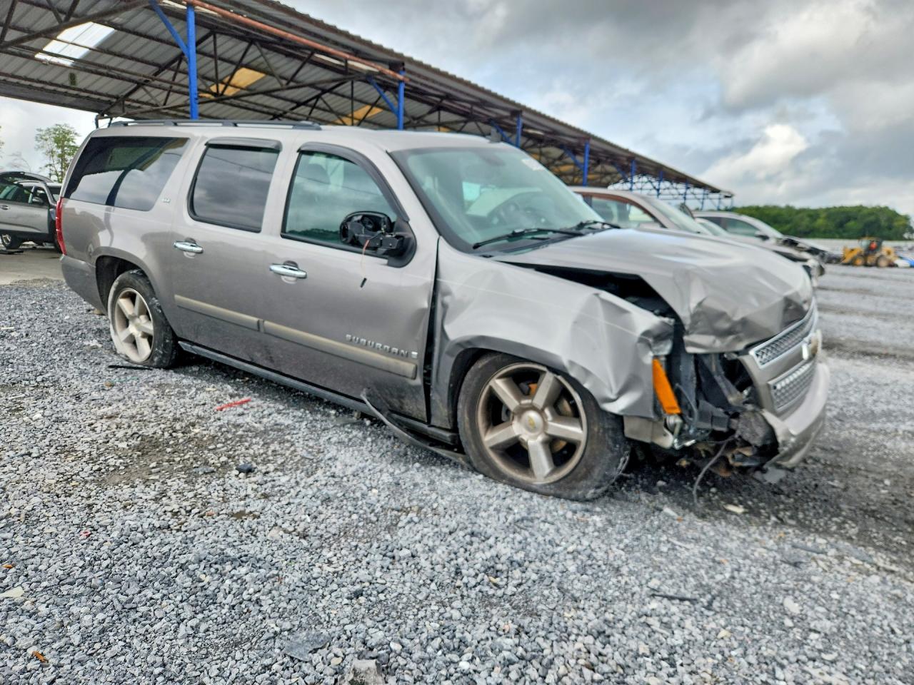 2008 Chevrolet Suburban K1500 Ls Серый vin: 3GNFK16378G164498
