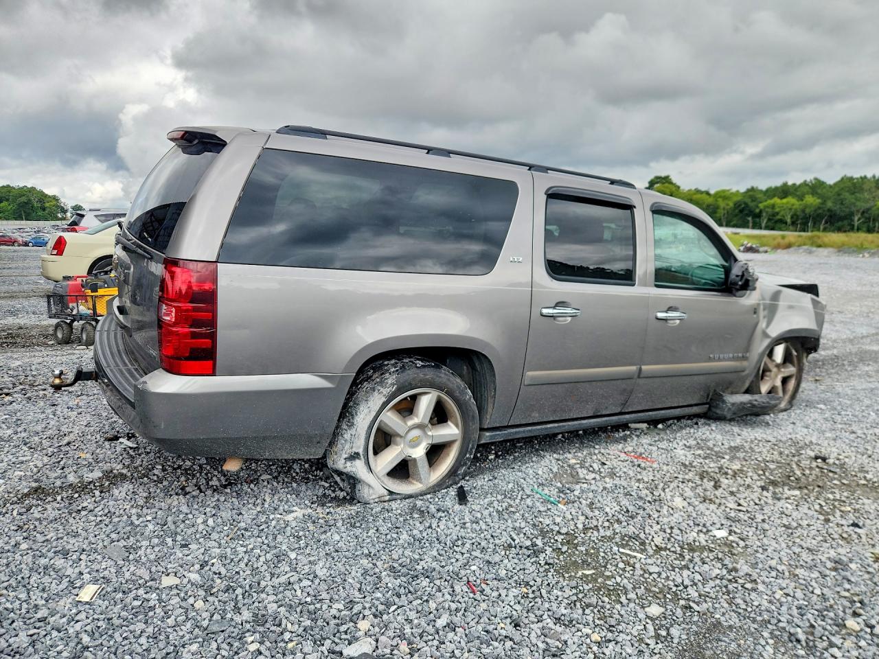 2008 Chevrolet Suburban K1500 Ls Серый vin: 3GNFK16378G164498