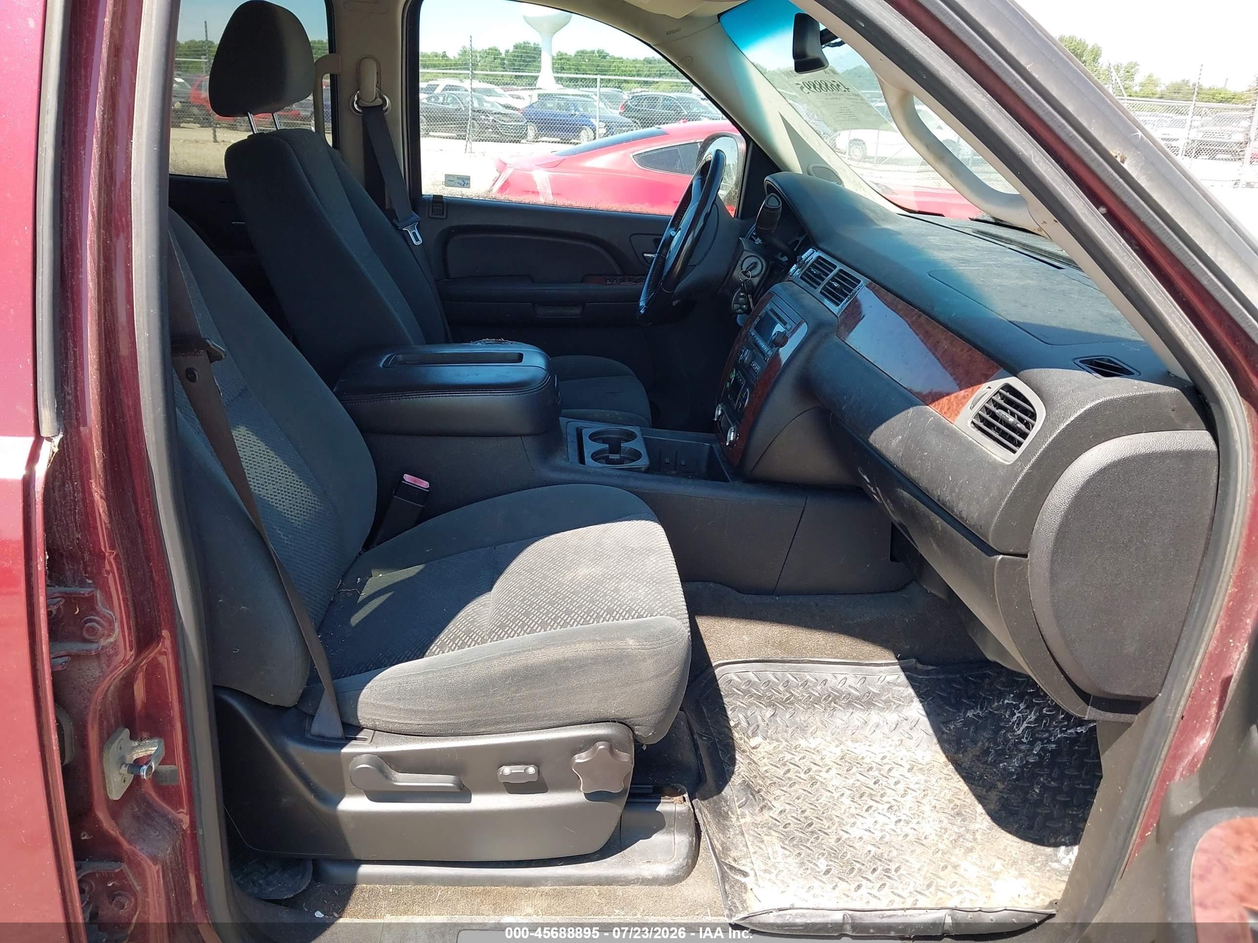 2008 Chevrolet Suburban 1500 Lt Maroon vin: 3GNFK16388G193363