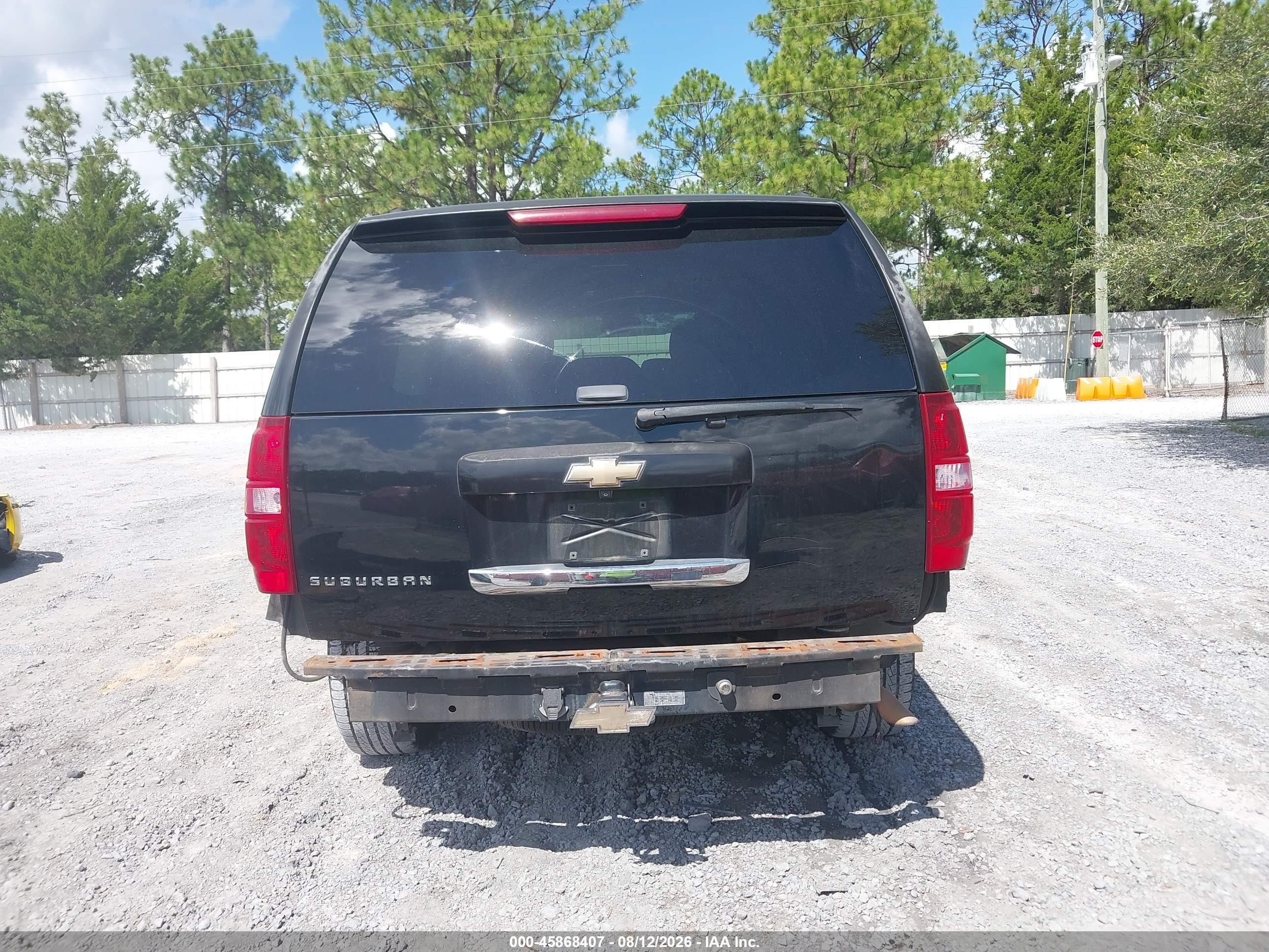 2007 Chevrolet Suburban Ltz Черный vin: 3GNFK16397G132912