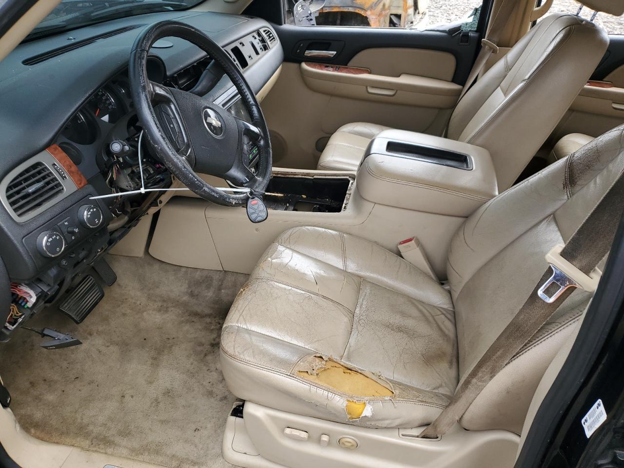 2008 Chevrolet Suburban K1500 Ls Black vin: 3GNFK16398G175261