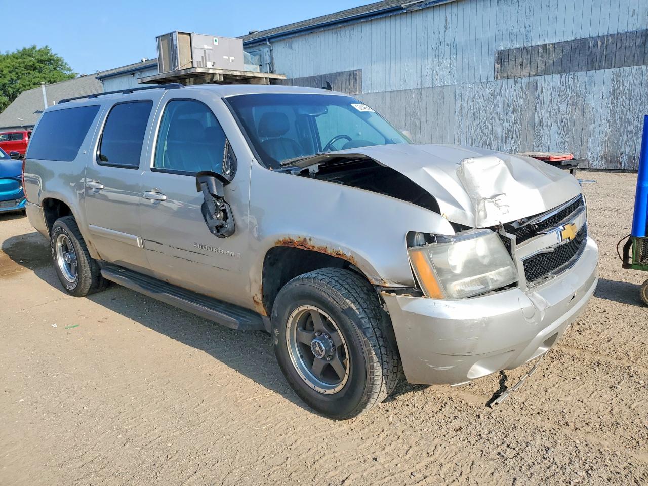 2008 Chevrolet Suburban K1500 Ls Silver vin: 3GNFK163X8G159893