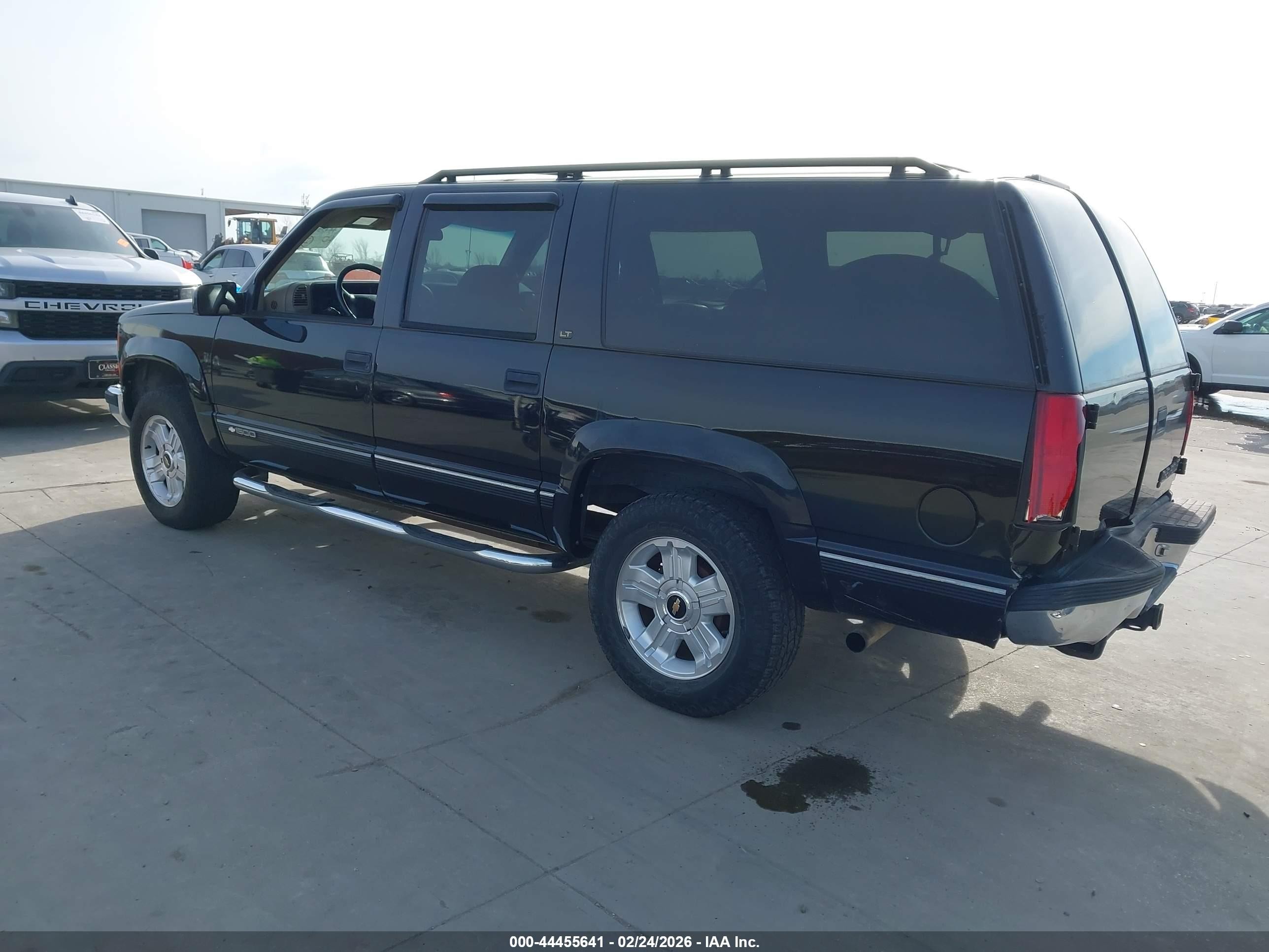 1997 Chevrolet Suburban 1500   Black vin: 3GNFK16R1VG188540