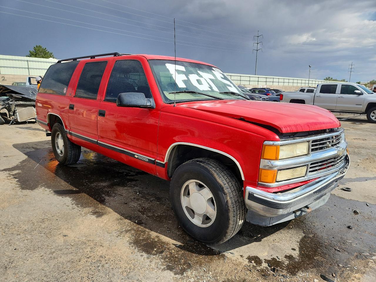 1997 Chevrolet Suburban K1500 Красный vin: 3GNFK16R2VG123003