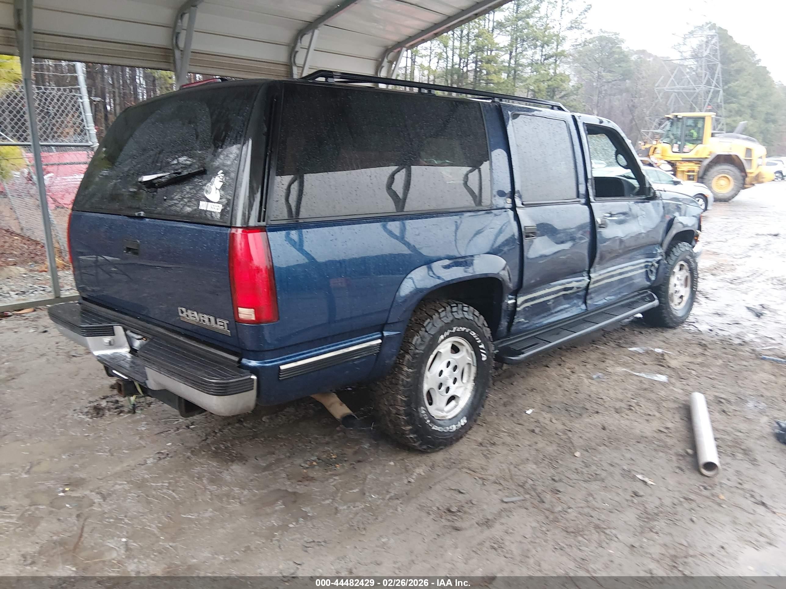 1997 Chevrolet Suburban 1500   Blue vin: 3GNFK16R2VG165493