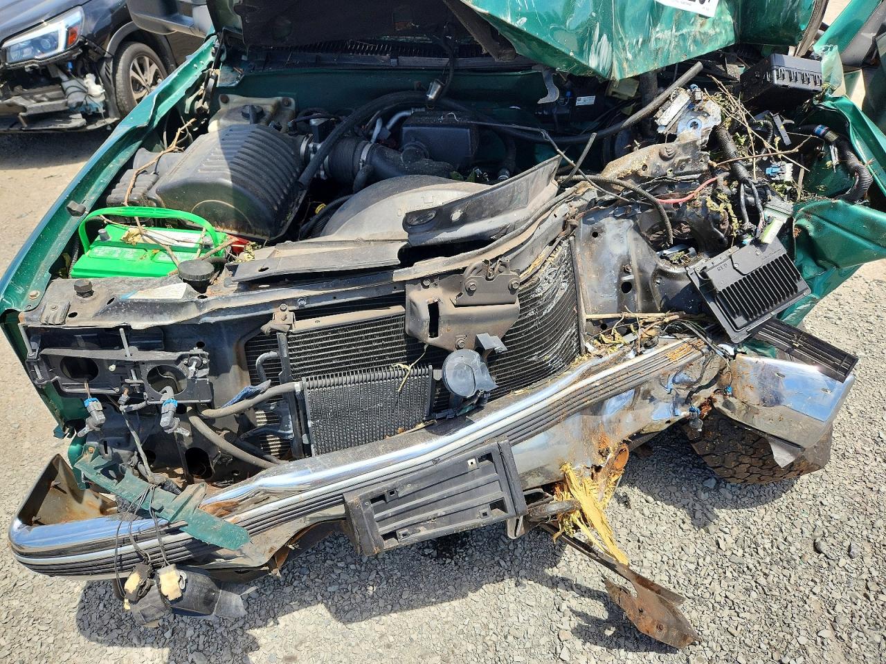 1999 Chevrolet Suburban K1500 Зеленый vin: 3GNFK16R2XG199002
