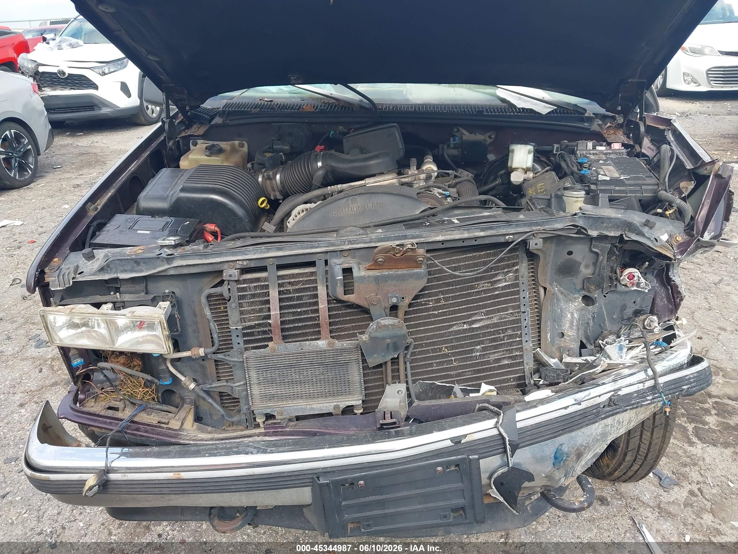 1996 Chevrolet Suburban K1500 Burgundy vin: 3GNFK16R5TG137216