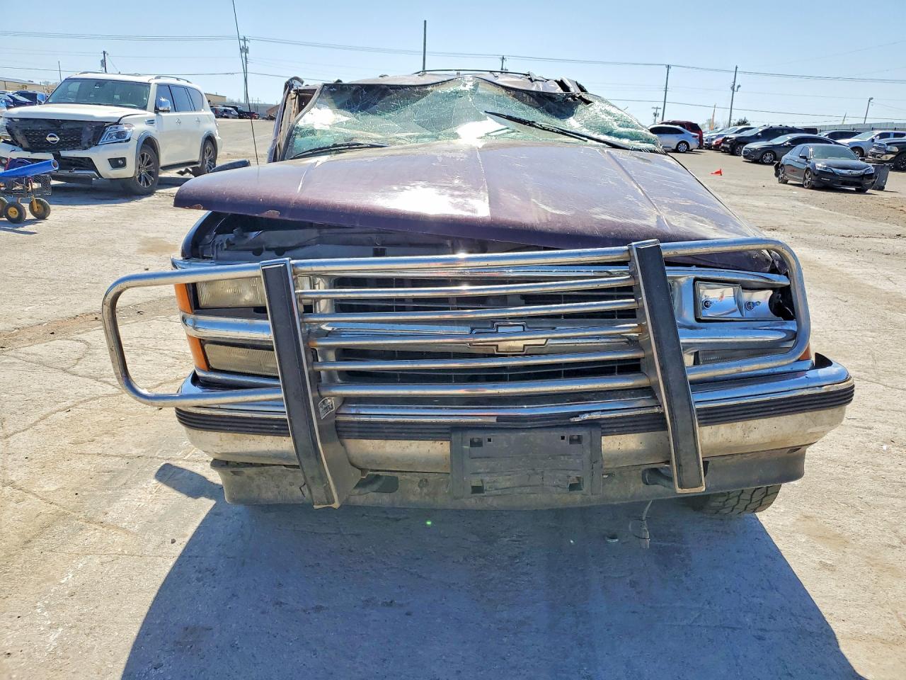 1997 Chevrolet Suburban K1500 Purple vin: 3GNFK16R5VG112111