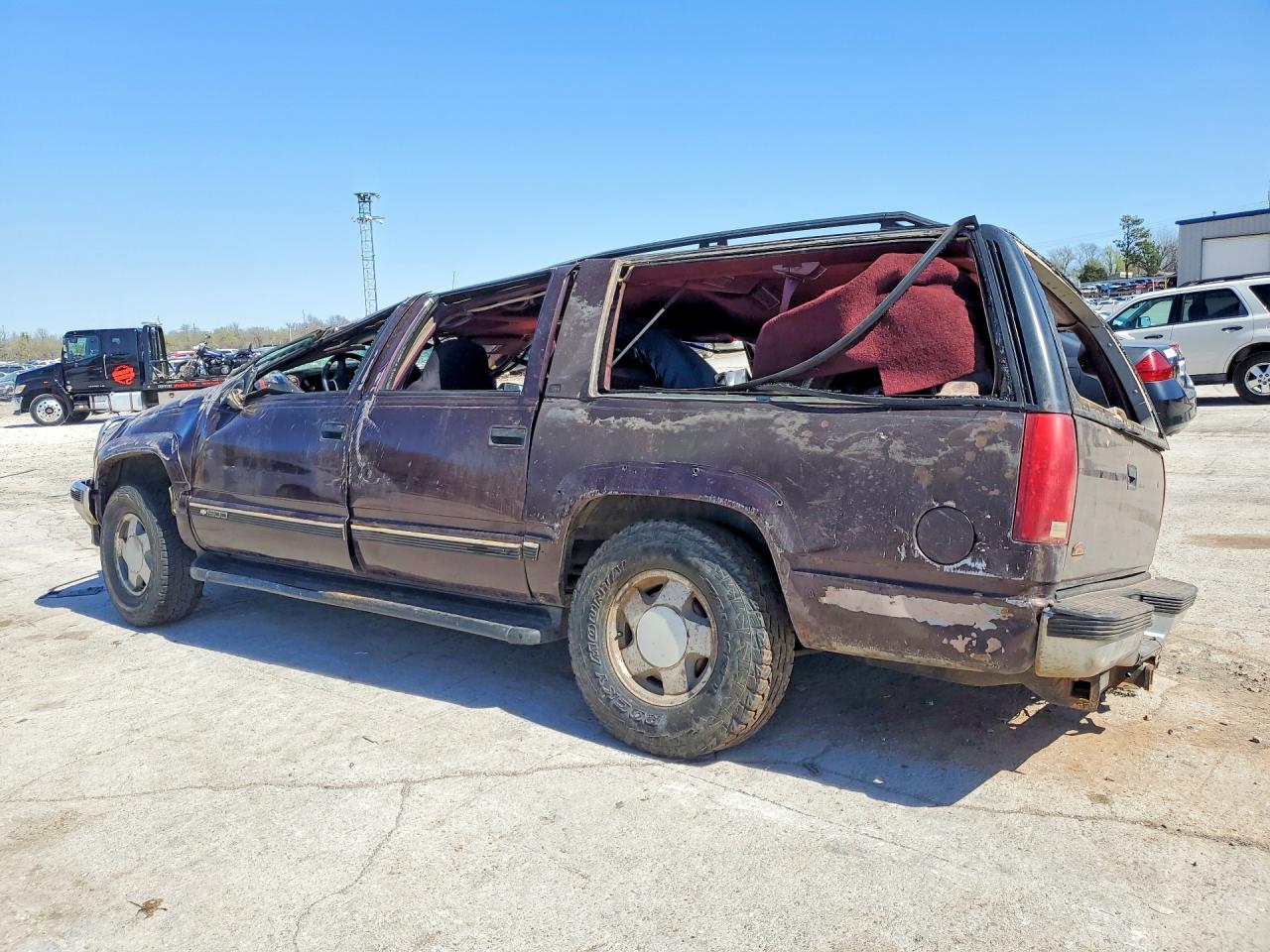 1997 Chevrolet Suburban K1500 Purple vin: 3GNFK16R5VG112111