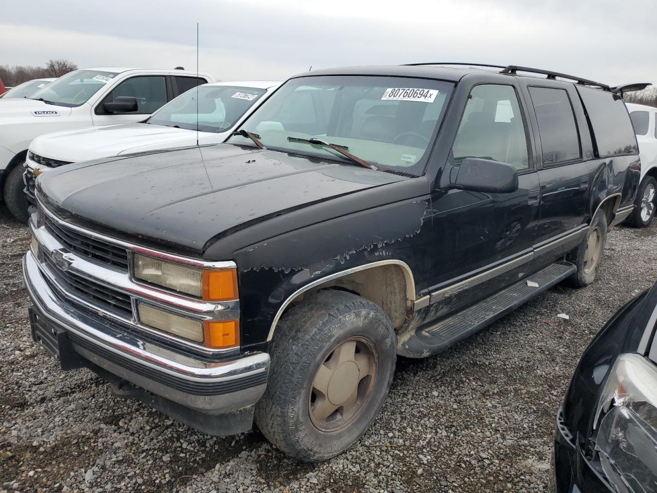 1997 Chevrolet Suburban K1500 Угольный vin: 3GNFK16R5VG178674