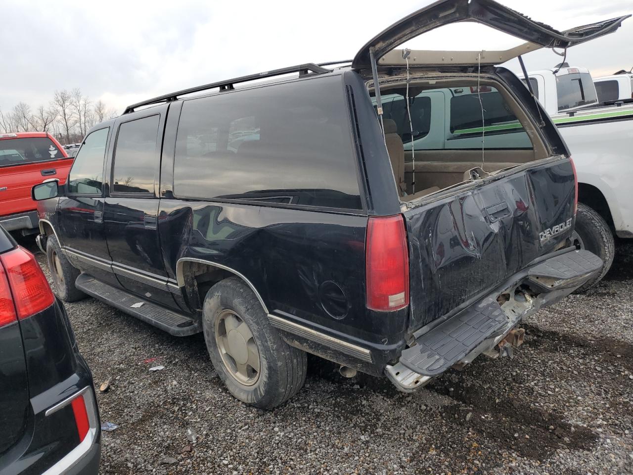 1997 Chevrolet Suburban K1500 Угольный vin: 3GNFK16R5VG178674