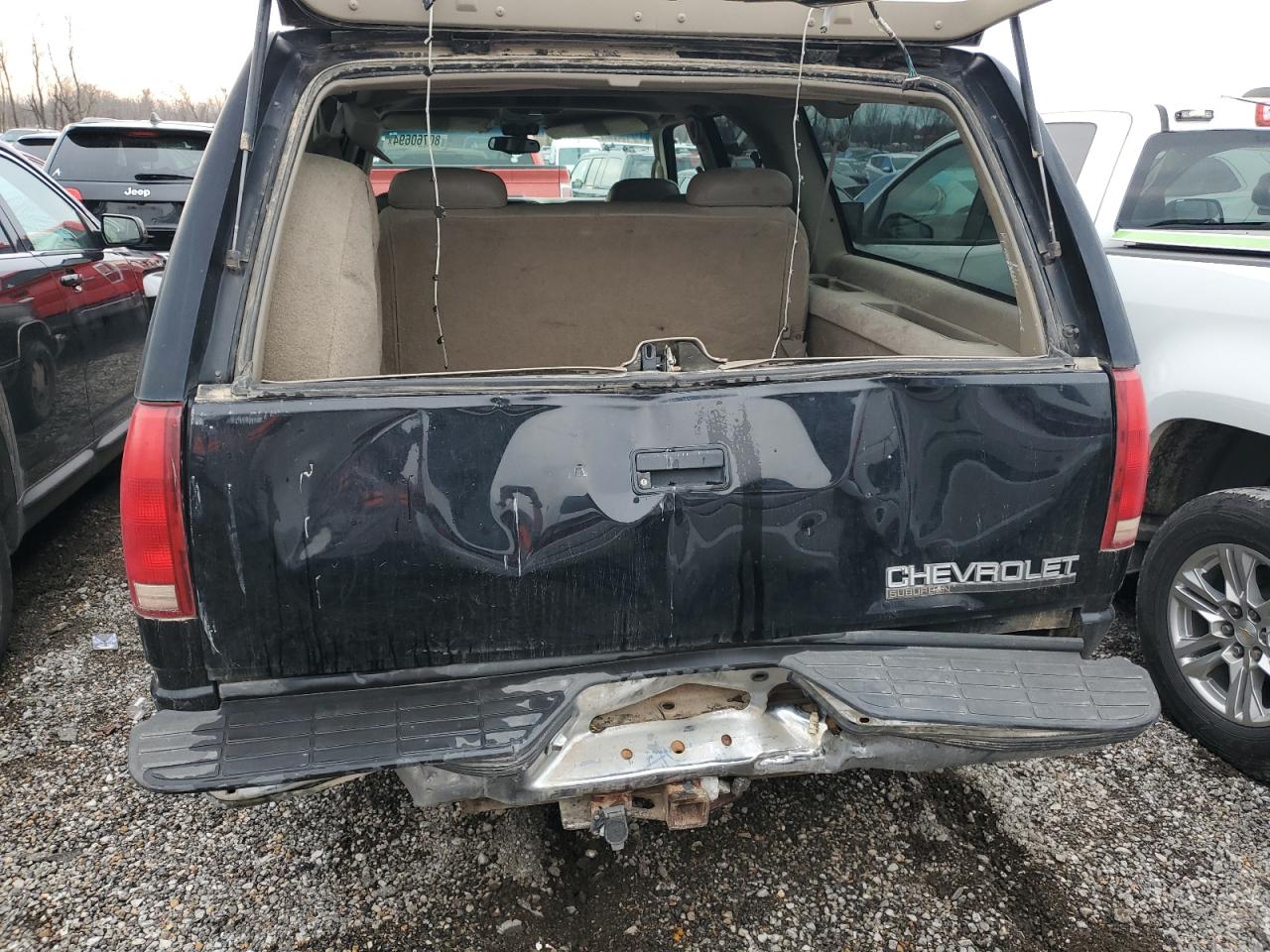 1997 Chevrolet Suburban K1500 Угольный vin: 3GNFK16R5VG178674