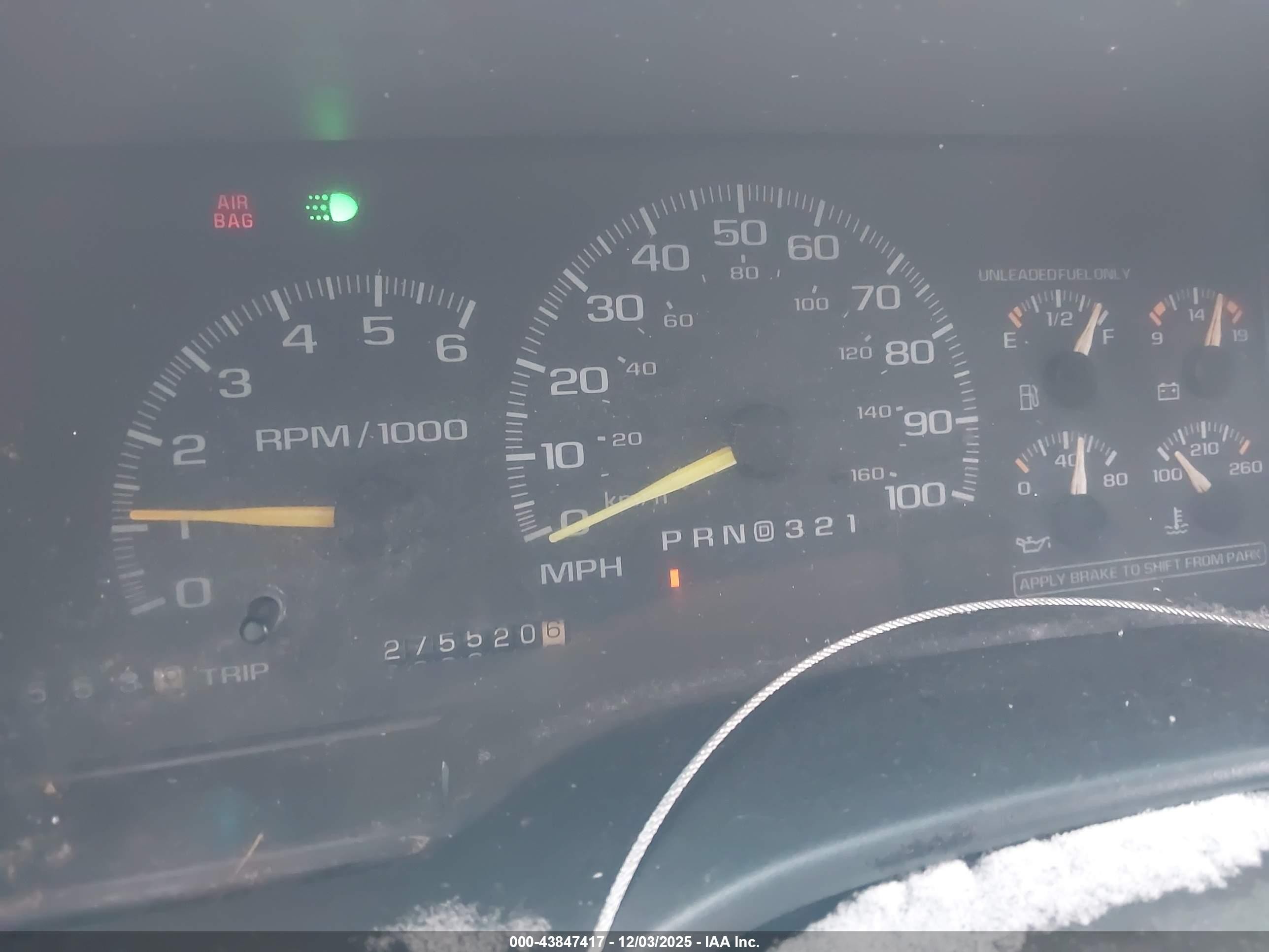 1997 Chevrolet Suburban 1500   Brown vin: 3GNFK16R5VG193532