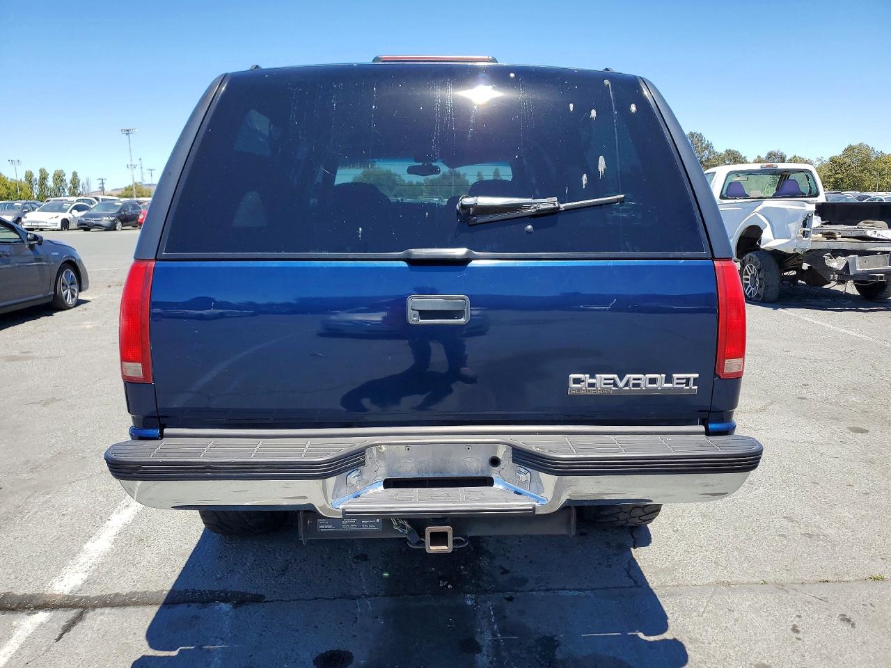 1999 Chevrolet Suburban K1500 Blue vin: 3GNFK16R7XG121525