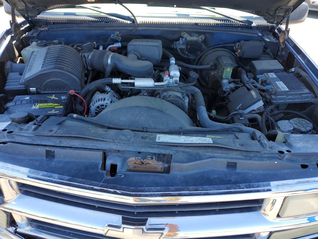 1999 Chevrolet Suburban K1500 Blue vin: 3GNFK16R7XG121525