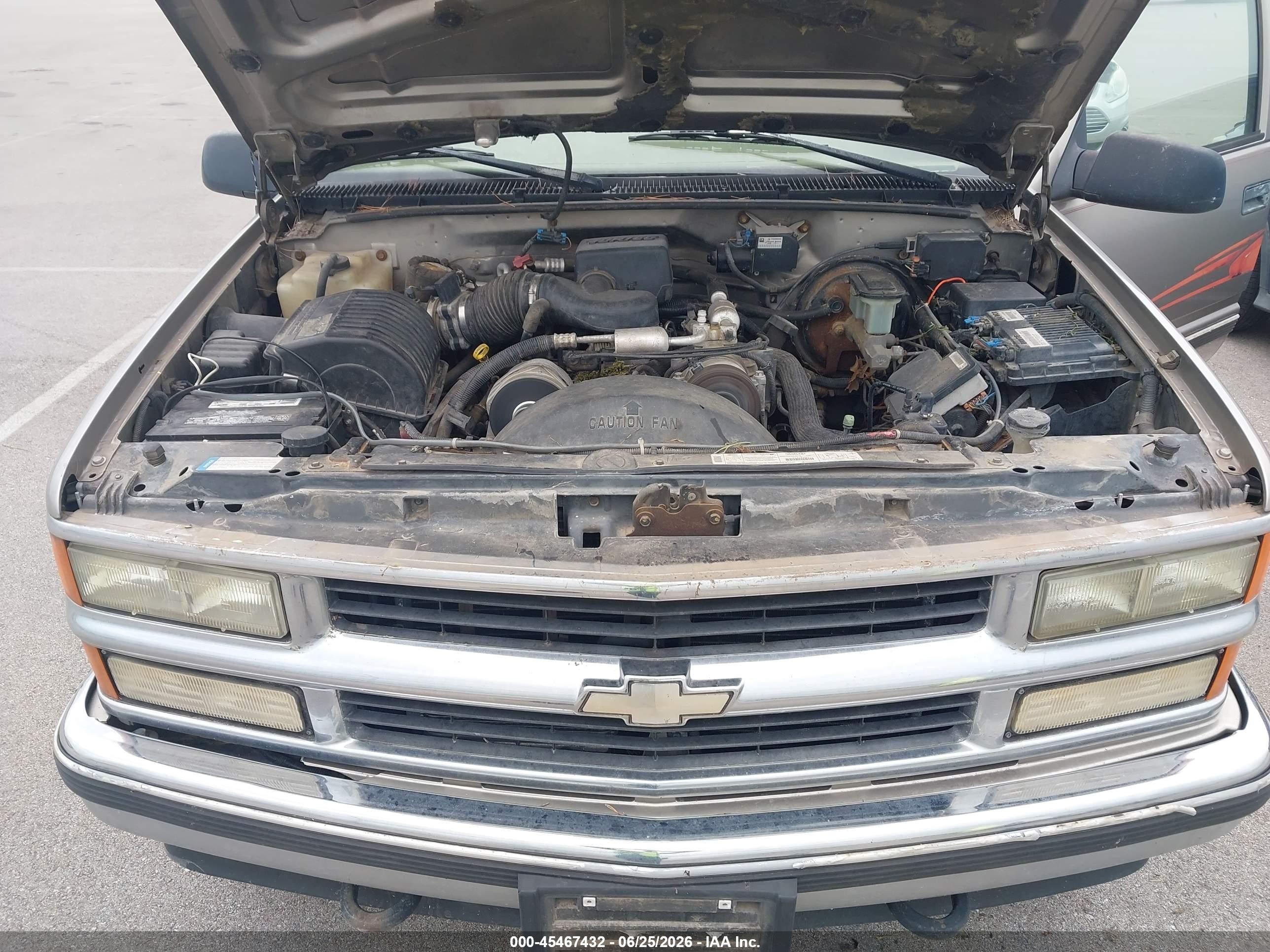 1999 Chevrolet Suburban Lt Желто-коричневый vin: 3GNFK16R7XG189159