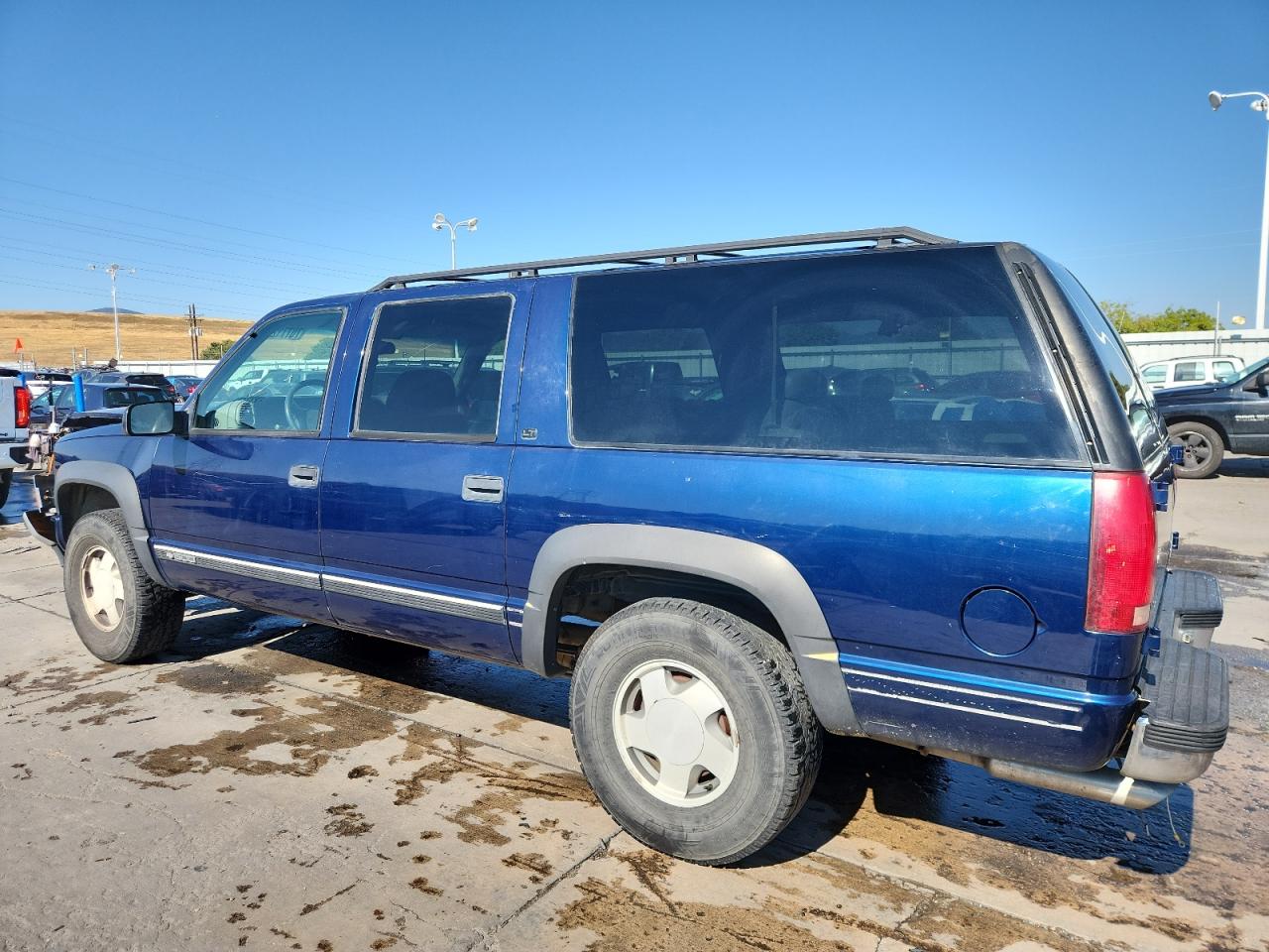 1997 Chevrolet Suburban K1500 Синий vin: 3GNFK16R8VG154904