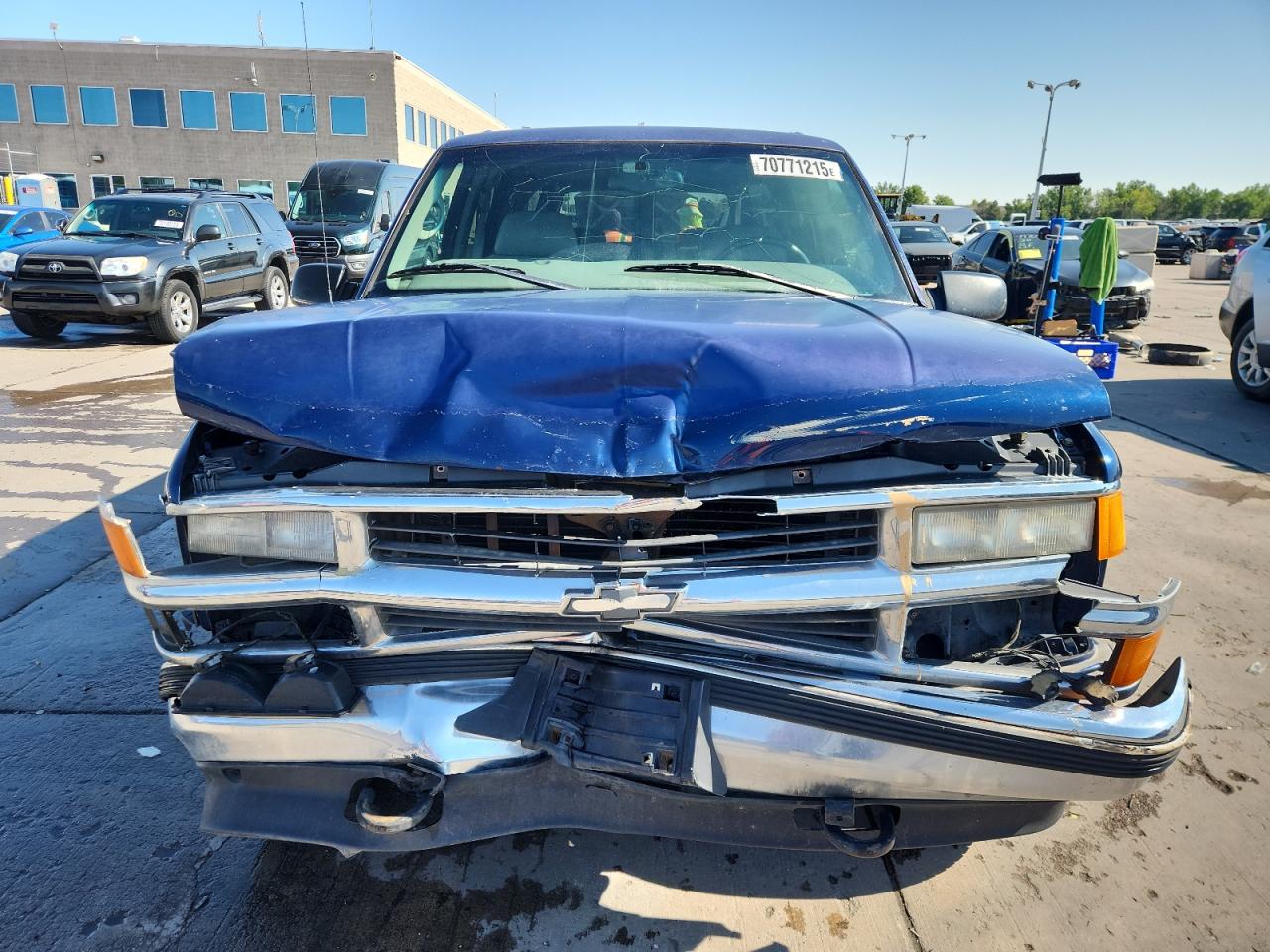 1997 Chevrolet Suburban K1500 Синий vin: 3GNFK16R8VG154904