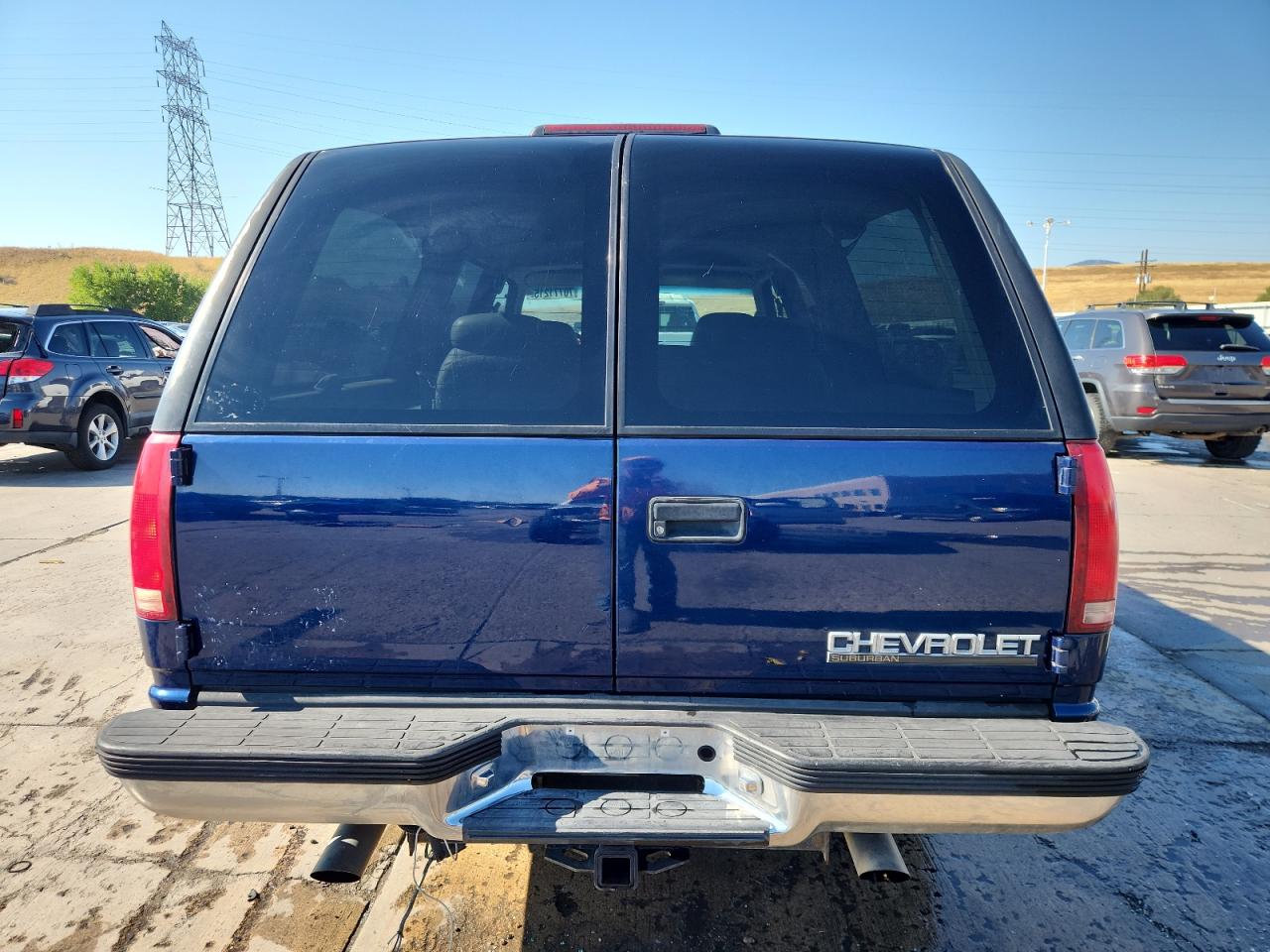 1997 Chevrolet Suburban K1500 Синий vin: 3GNFK16R8VG154904