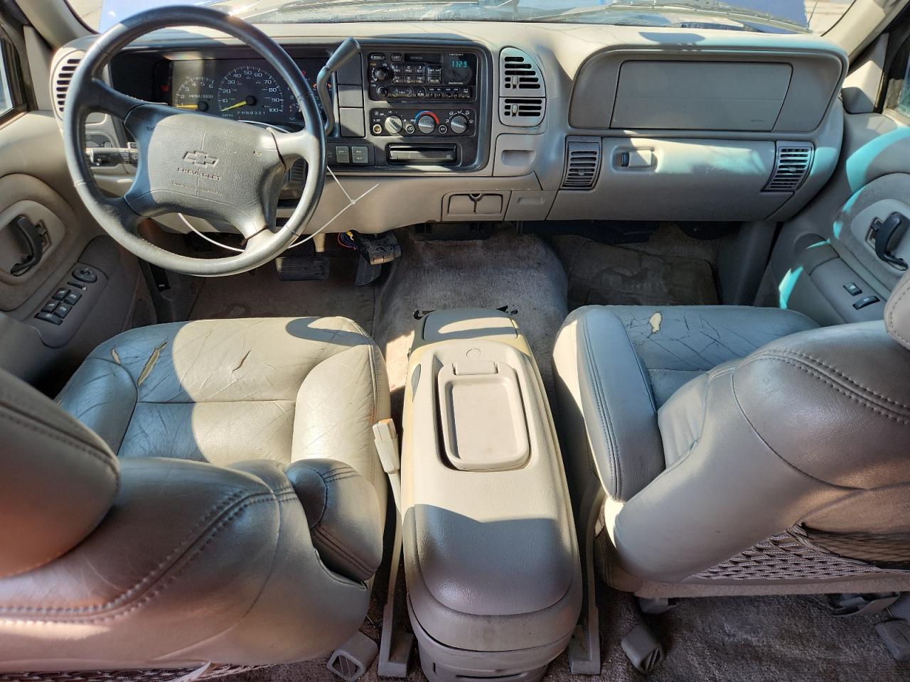 1997 Chevrolet Suburban K1500 Синий vin: 3GNFK16R8VG154904