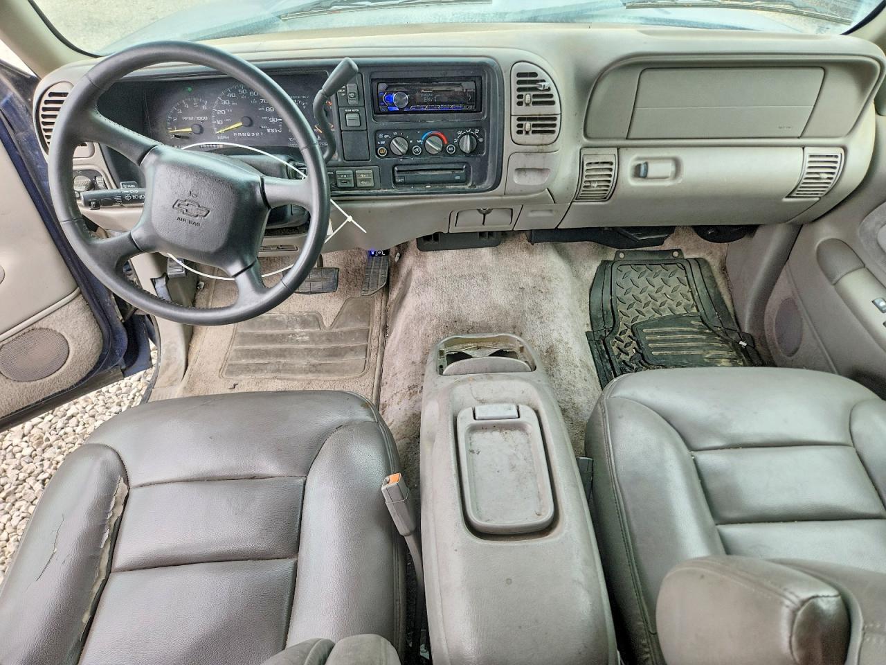 1999 Chevrolet Suburban K1500 Blue vin: 3GNFK16R8XG222878