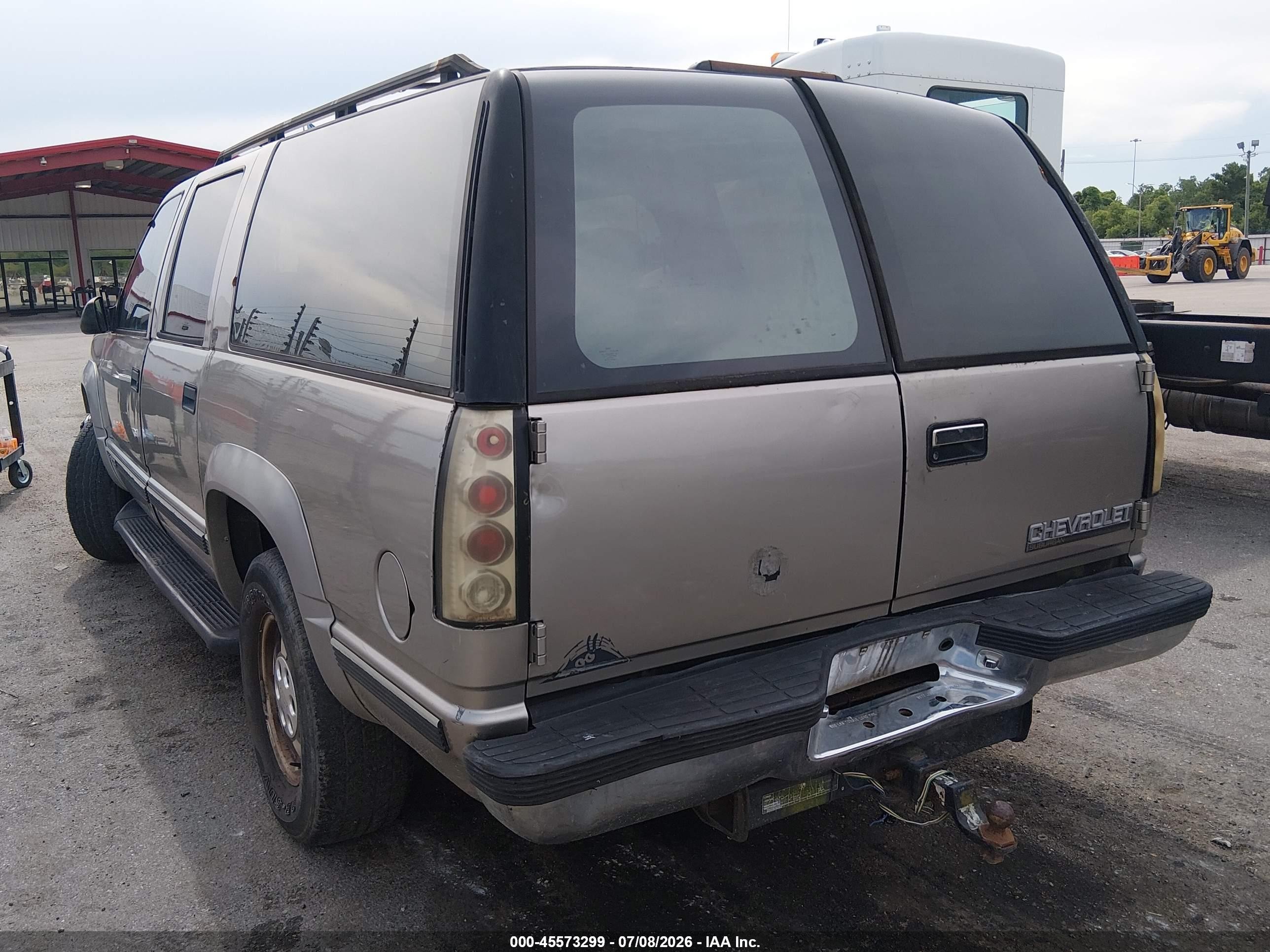 1999 Chevrolet Suburban Lt Beige vin: 3GNFK16R9XG146183