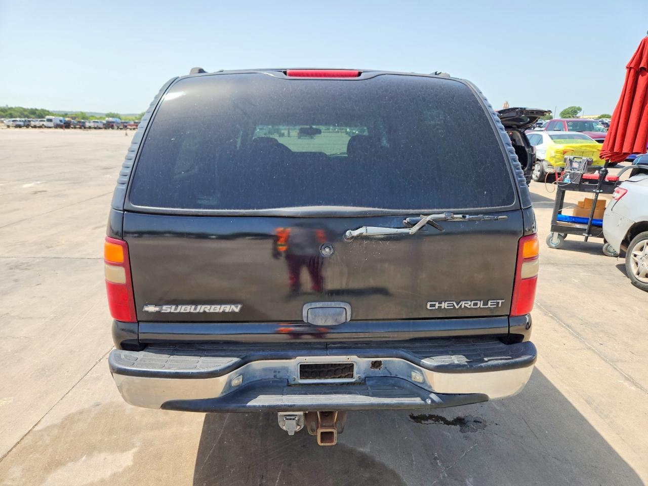 2001 Chevrolet Suburban K1500 Black vin: 3GNFK16T01G285069