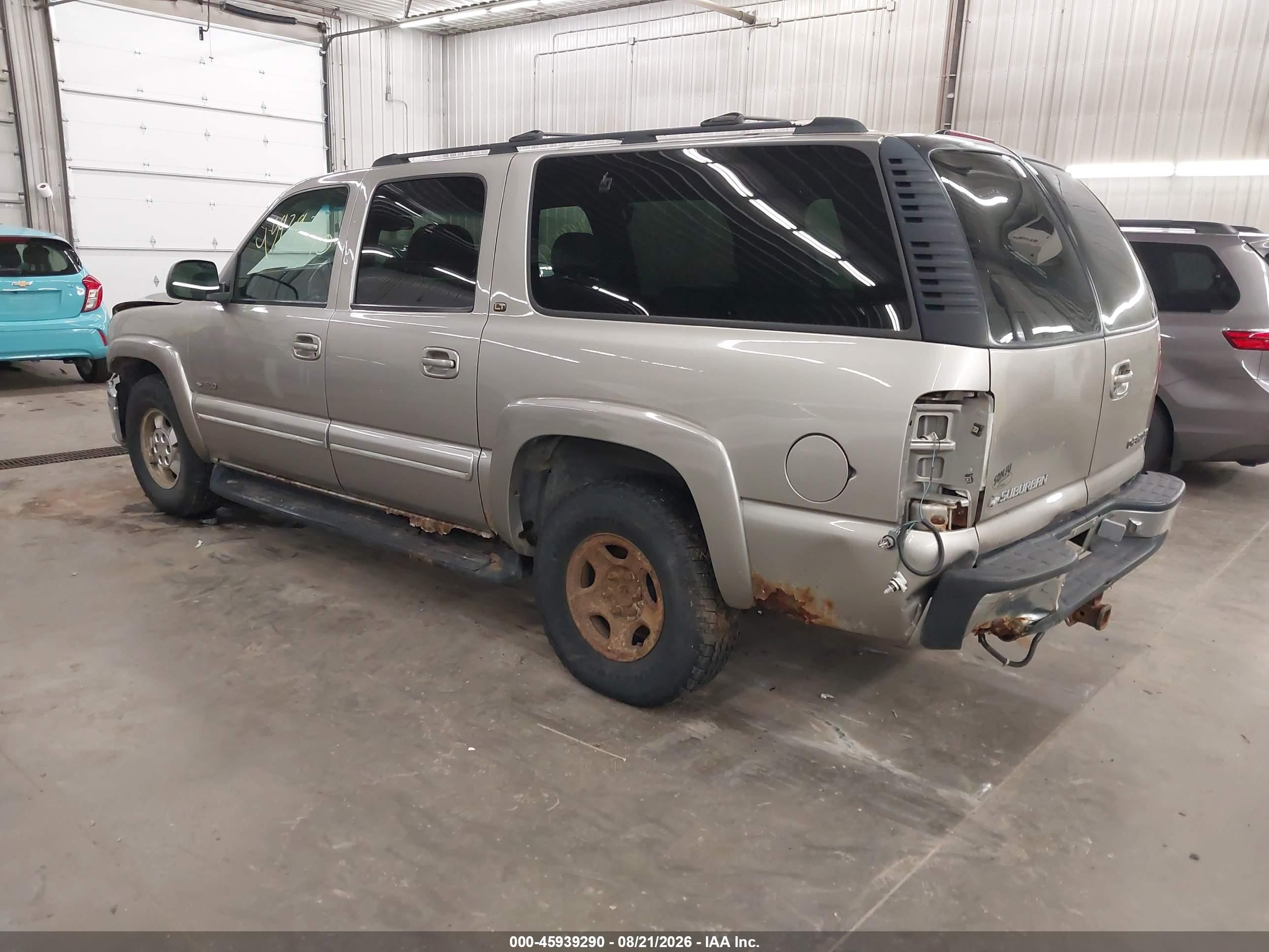 2000 Chevrolet Suburban 1500 Lt Серый vin: 3GNFK16T0YG128118