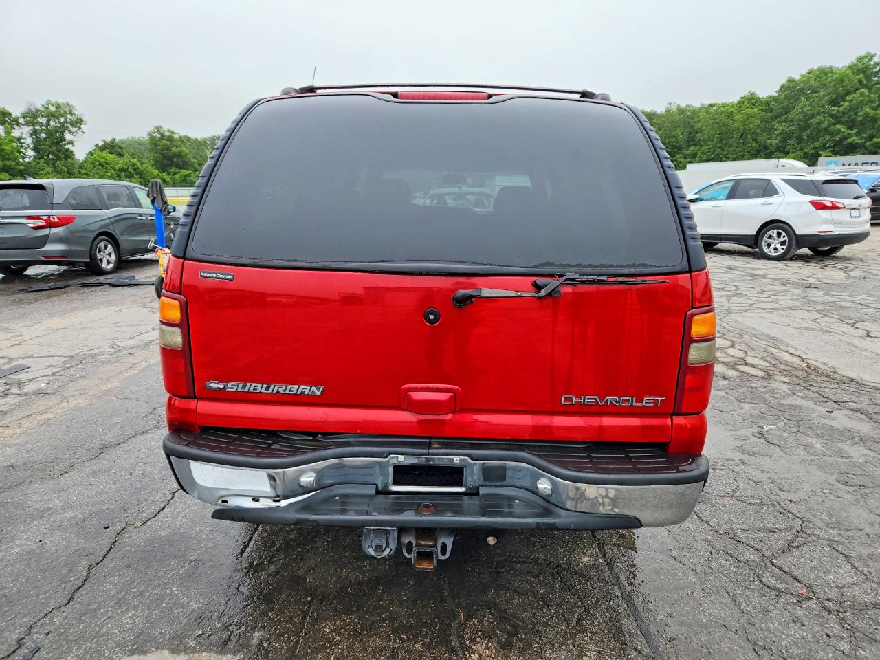 2001 Chevrolet Suburban K1500 Красный vin: 3GNFK16T11G163434