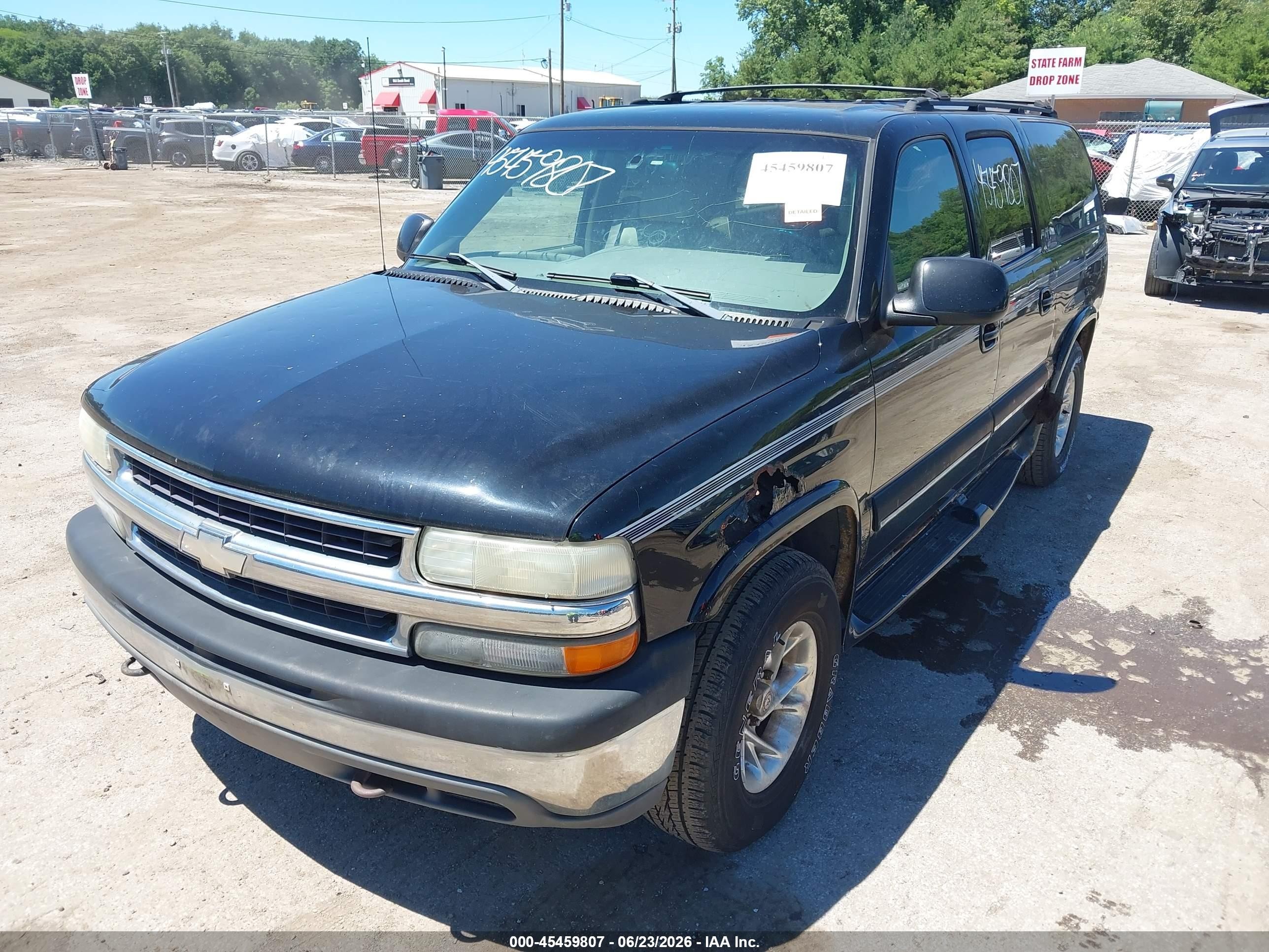2001 Chevrolet Suburban 1500 Lt Black vin: 3GNFK16T11G202507