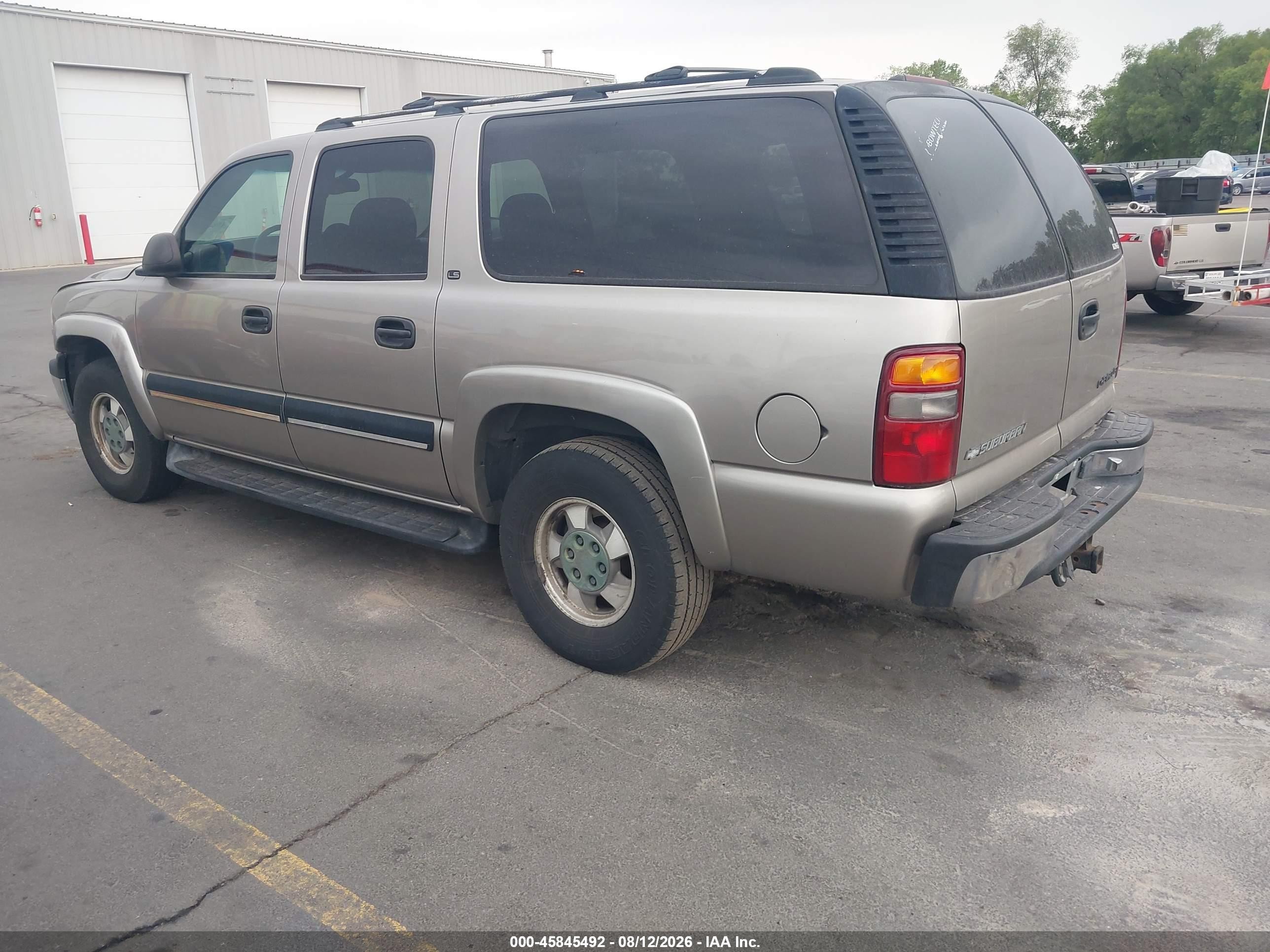 2001 Chevrolet Suburban 1500 Ls Gold vin: 3GNFK16T11G210669
