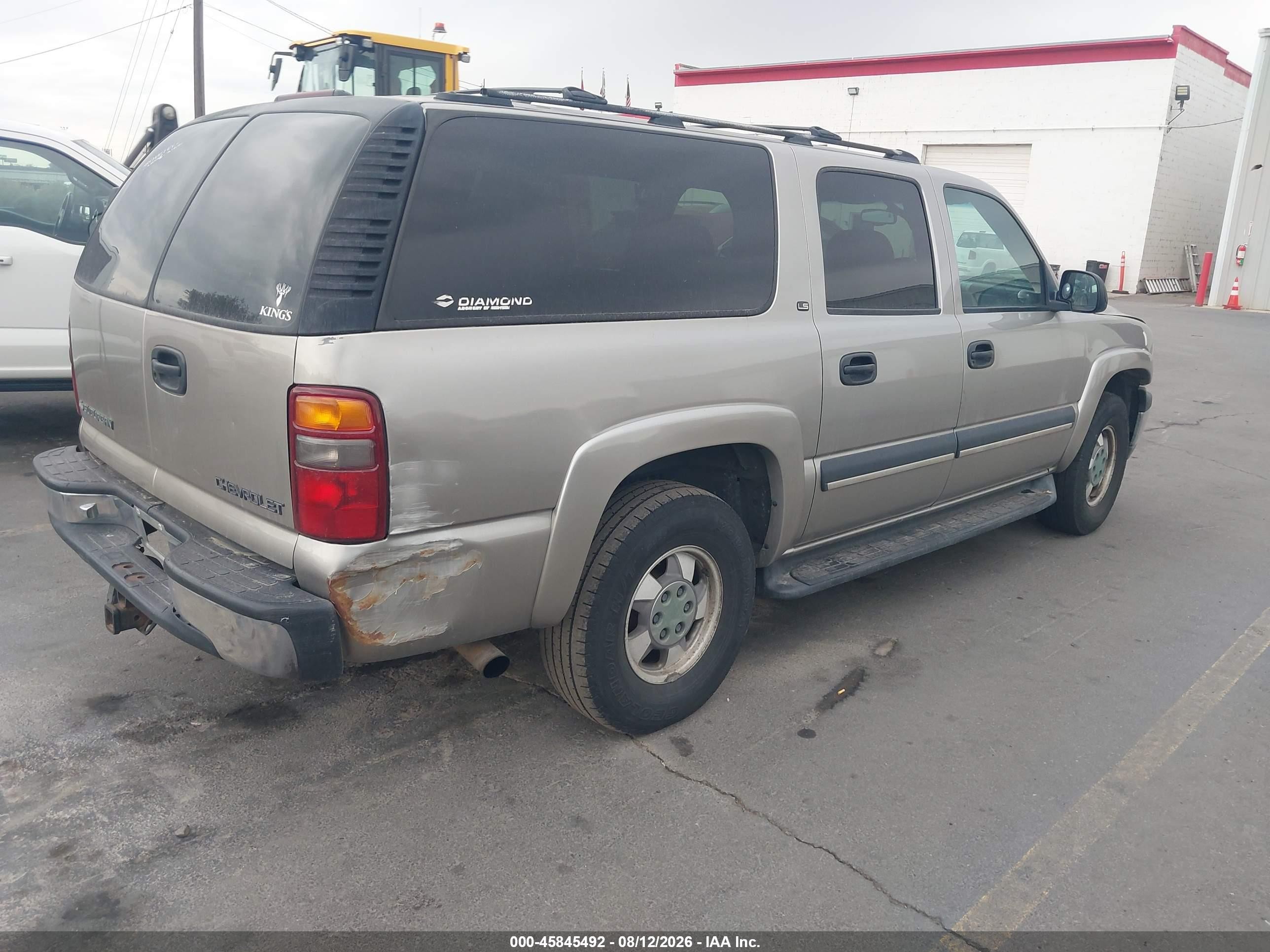 2001 Chevrolet Suburban 1500 Ls Gold vin: 3GNFK16T11G210669