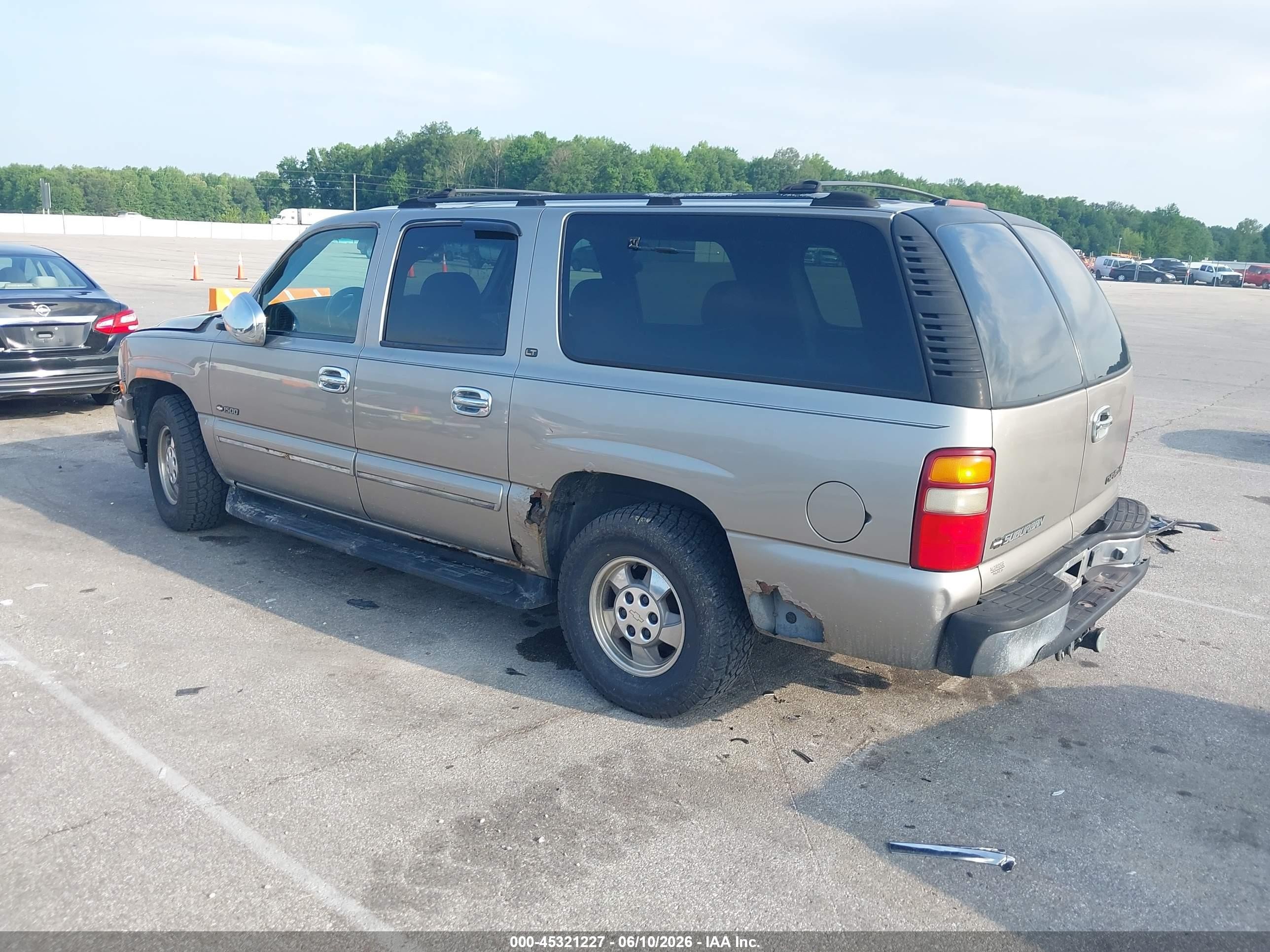 2000 Chevrolet Suburban 1500 Lt Золотой vin: 3GNFK16T1YG188781