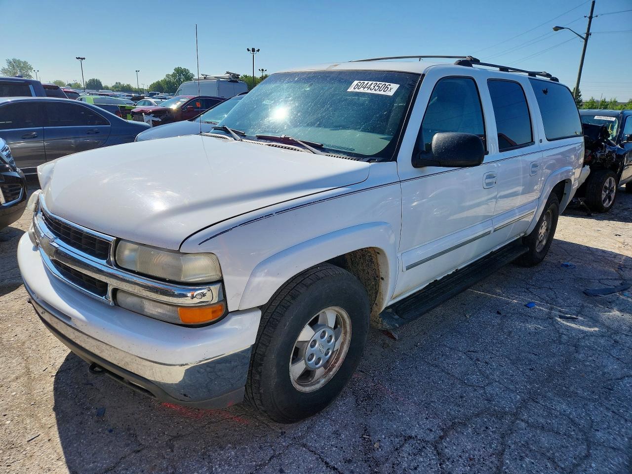 2001 Chevrolet Suburban K1500 Белый vin: 3GNFK16T31G260294