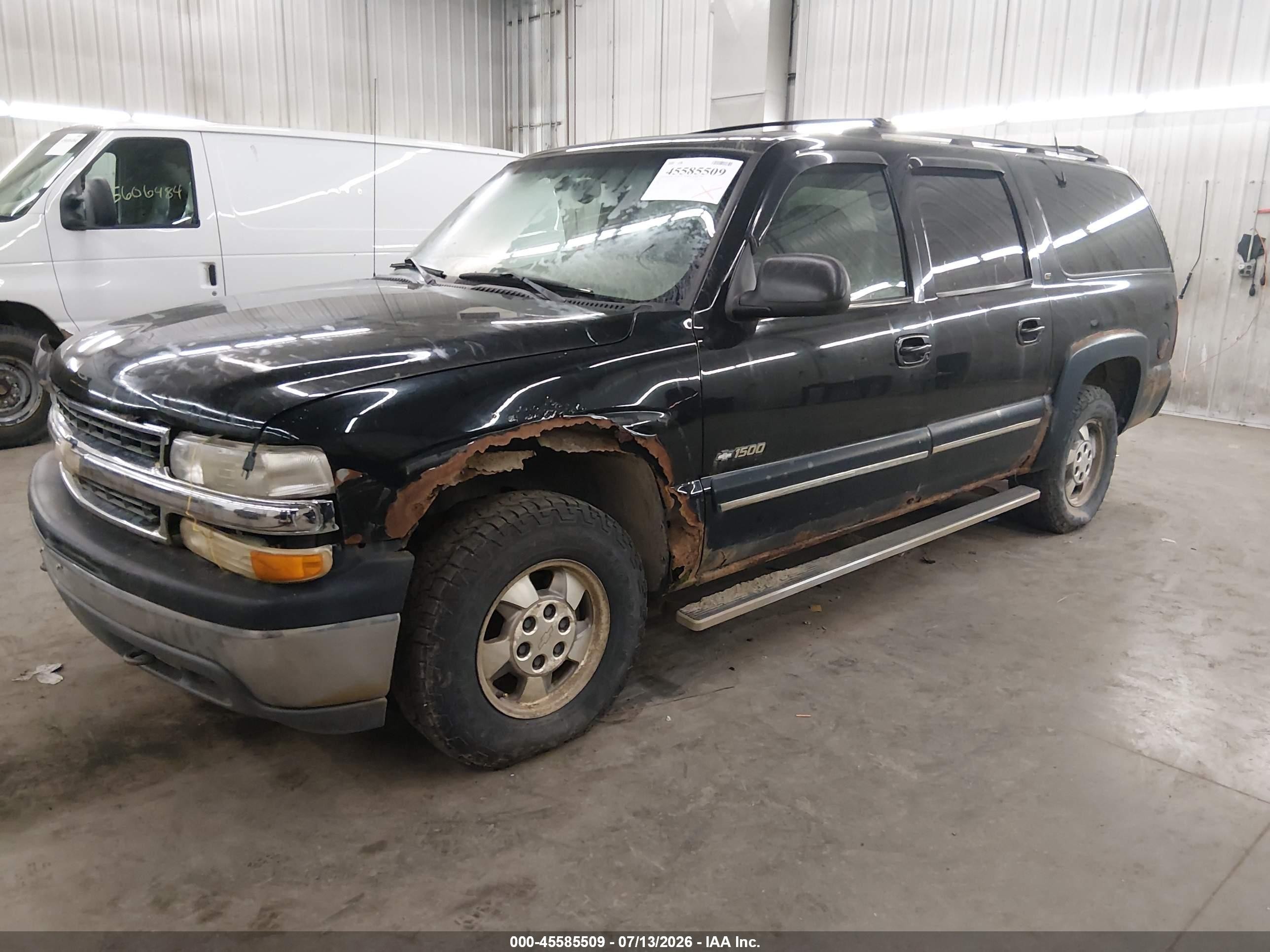 2000 Chevrolet Suburban 1500 Lt Dark Blue vin: 3GNFK16T3YG192492