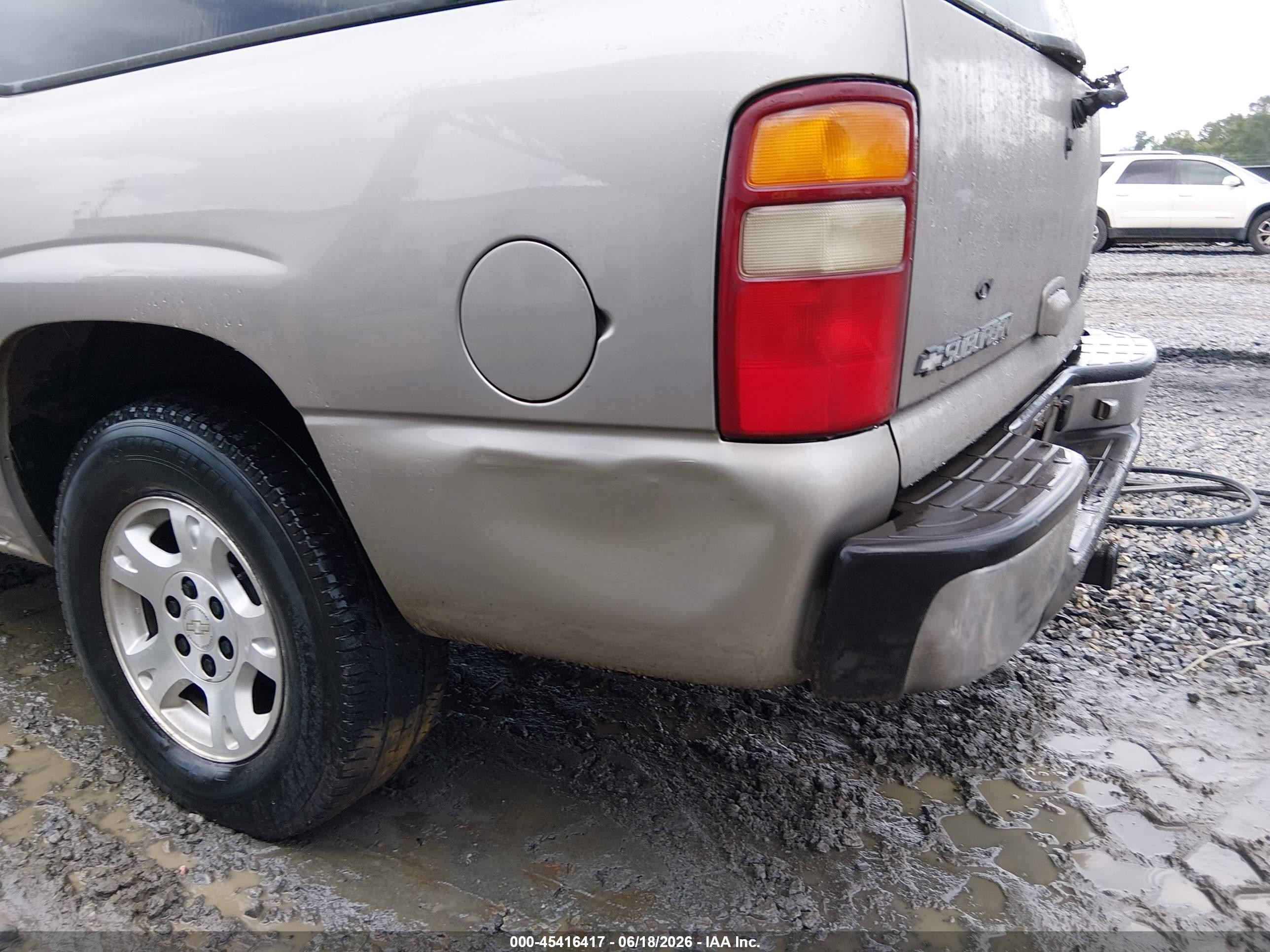 2000 Chevrolet Suburban 1500 Lt Бежевый vin: 3GNFK16T4YG160764