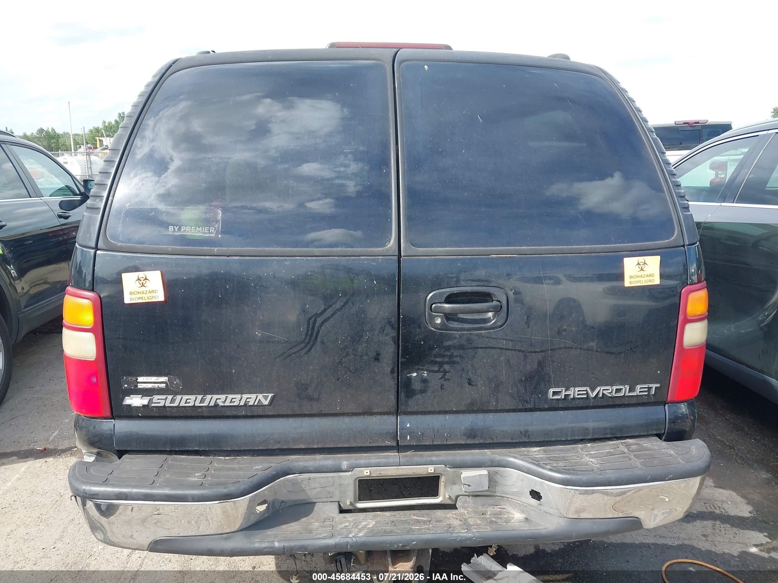 2000 Chevrolet Suburban 1500 Lt Black vin: 3GNFK16T4YG211762