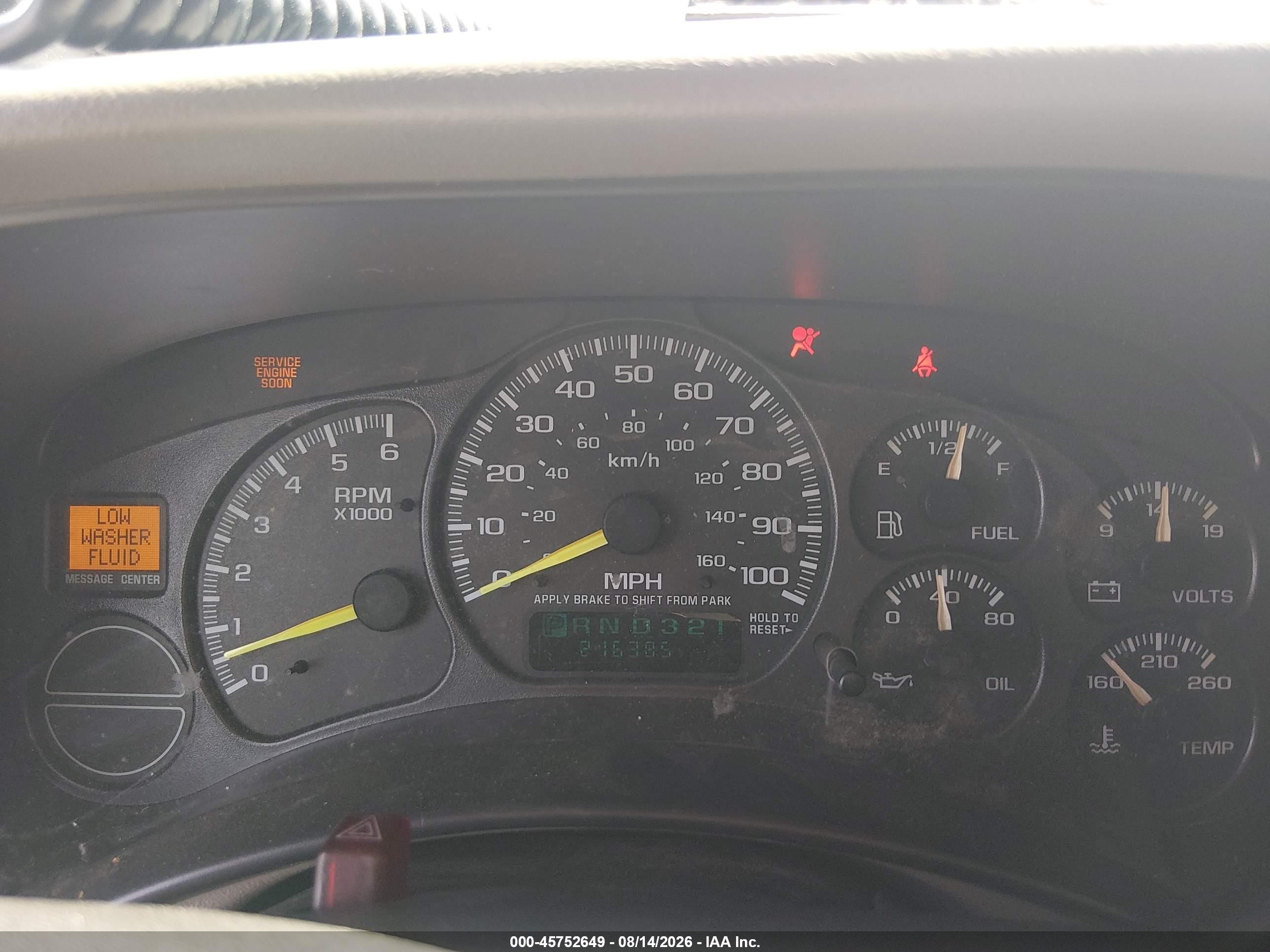 2000 Chevrolet Suburban 1500 Lt Pewter vin: 3GNFK16T5YG219885