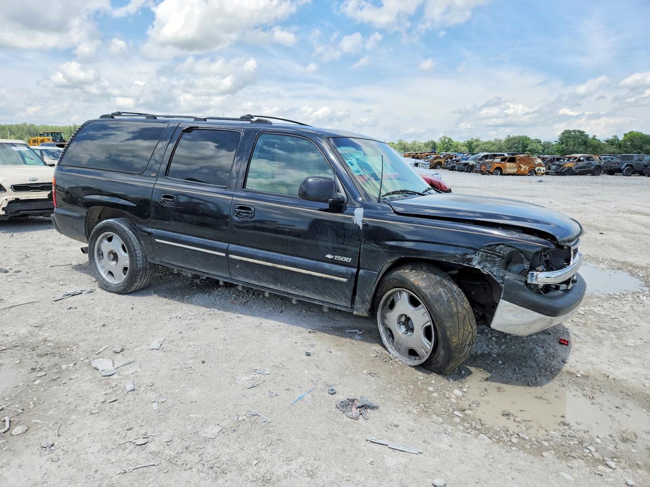2000 Chevrolet Suburban K1500 Black vin: 3GNFK16T6YG216459